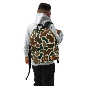 Camo Minimalist Backpack