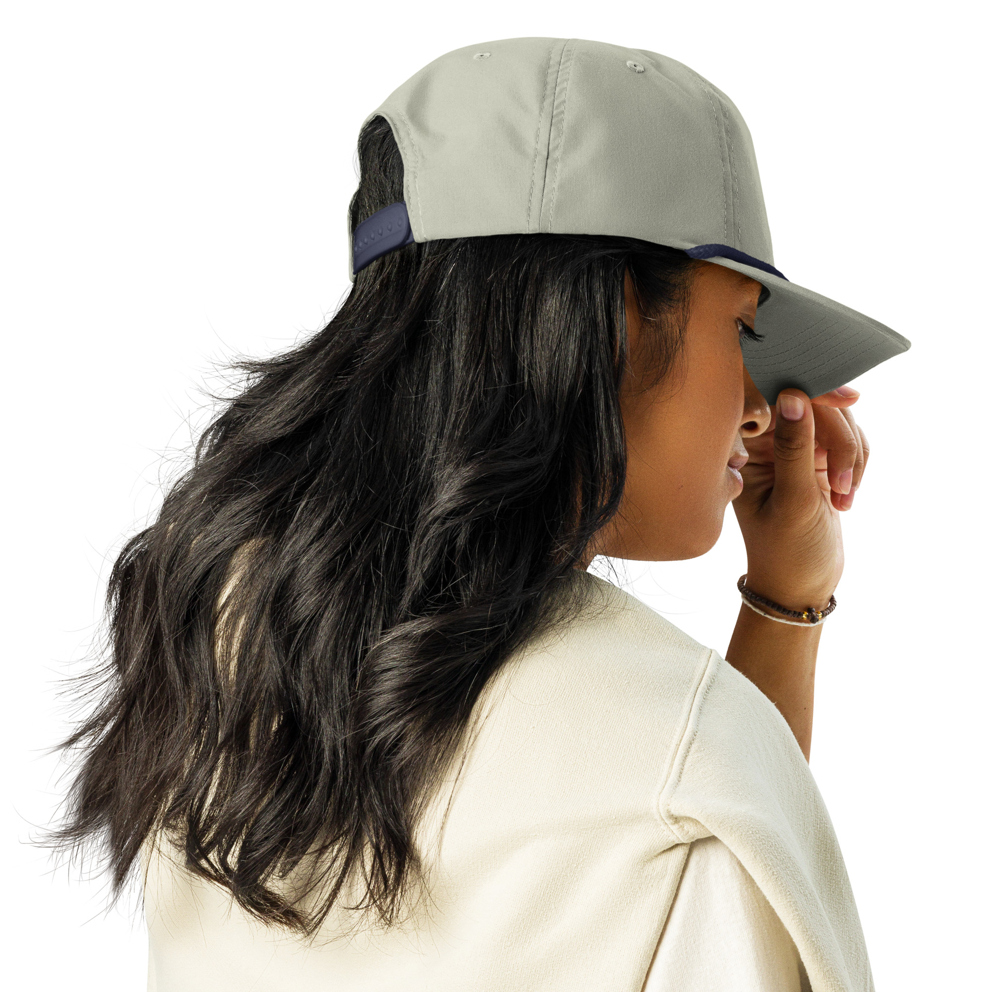 Black Logo Rope Hat - Image 3