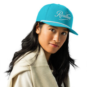 White Logo Rope Hat