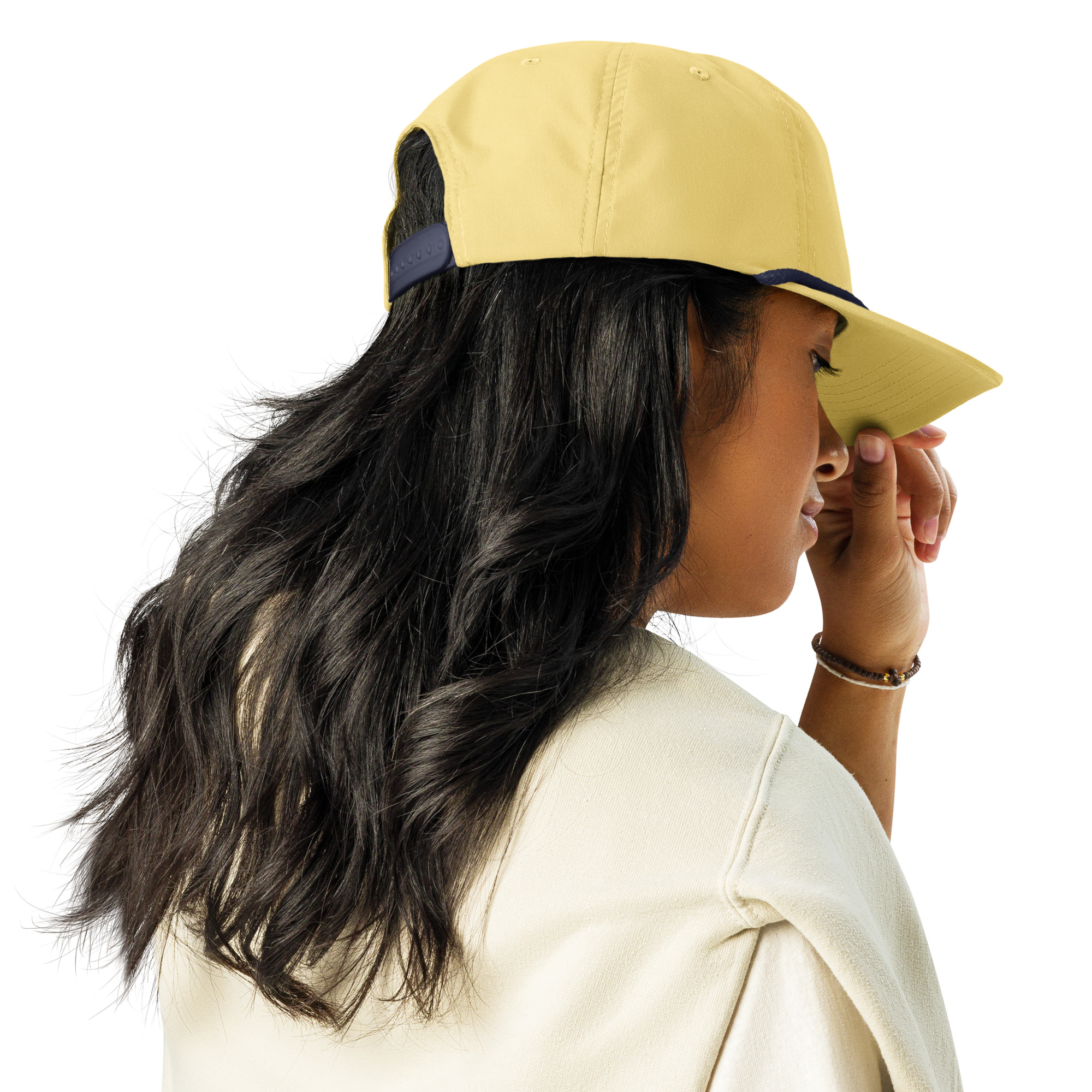 Black Logo Rope Hat - Image 6