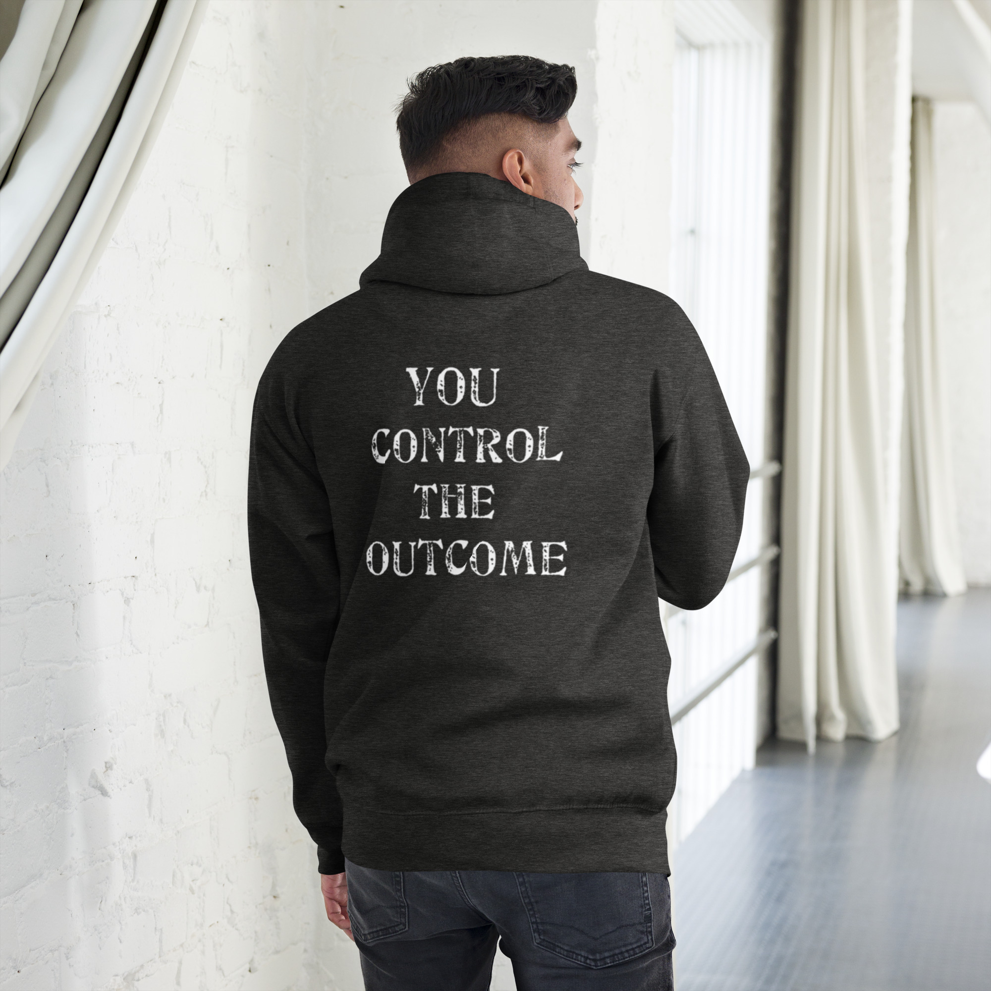 Resilient With Slogan Hoodie - Image 8