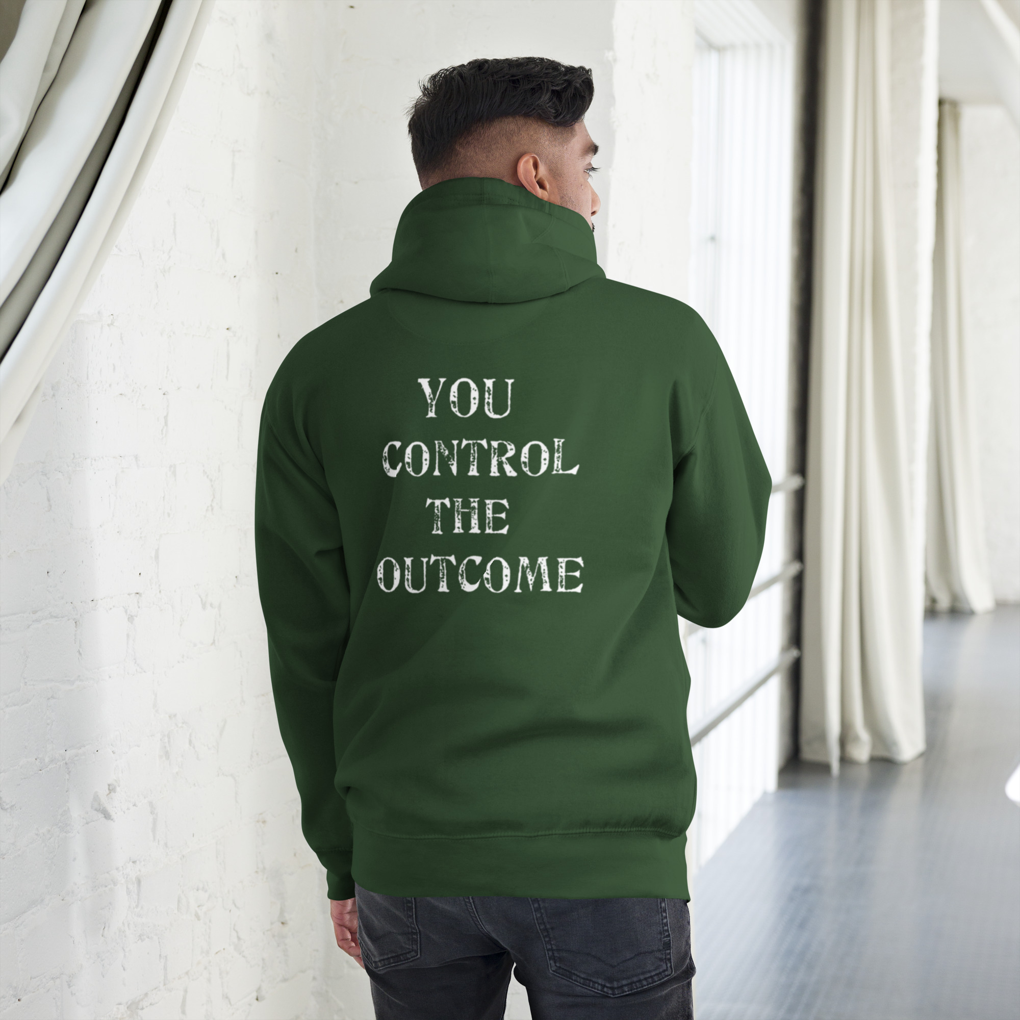 Resilient With Slogan Hoodie - Image 16