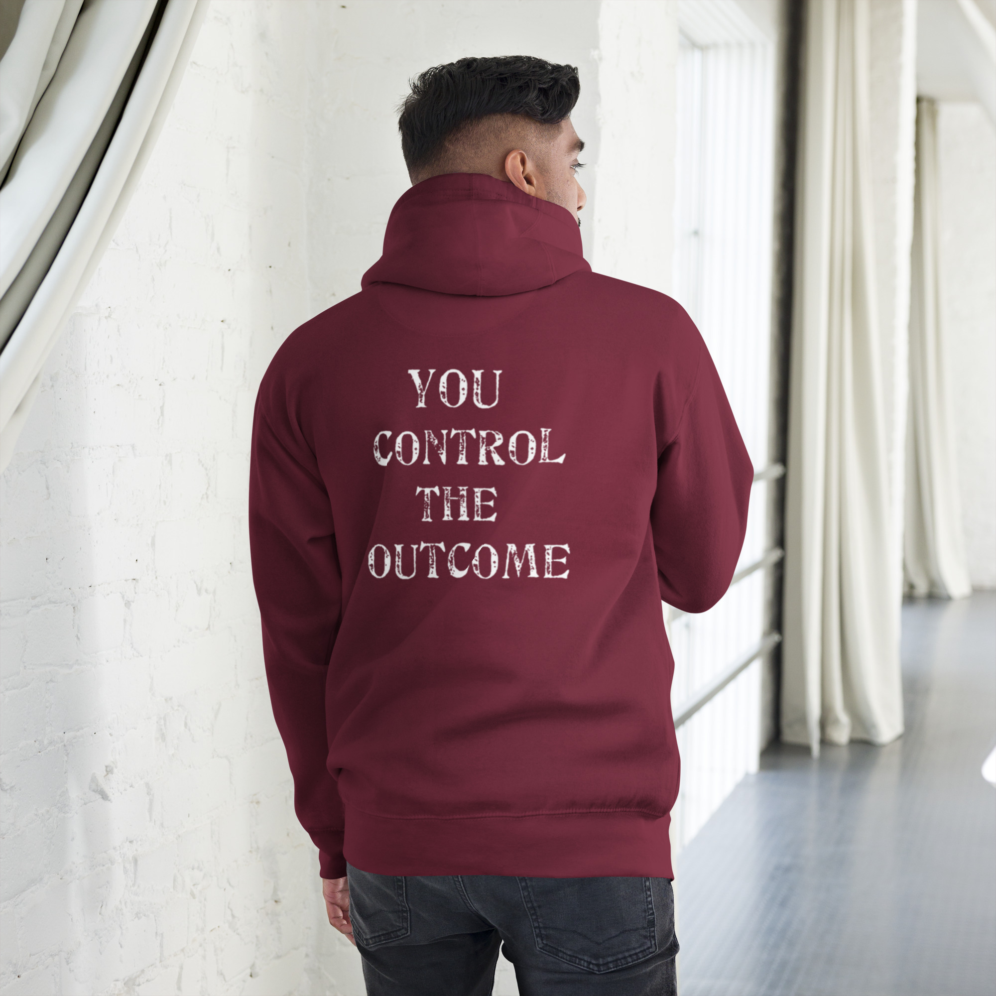 Resilient With Slogan Hoodie - Image 6