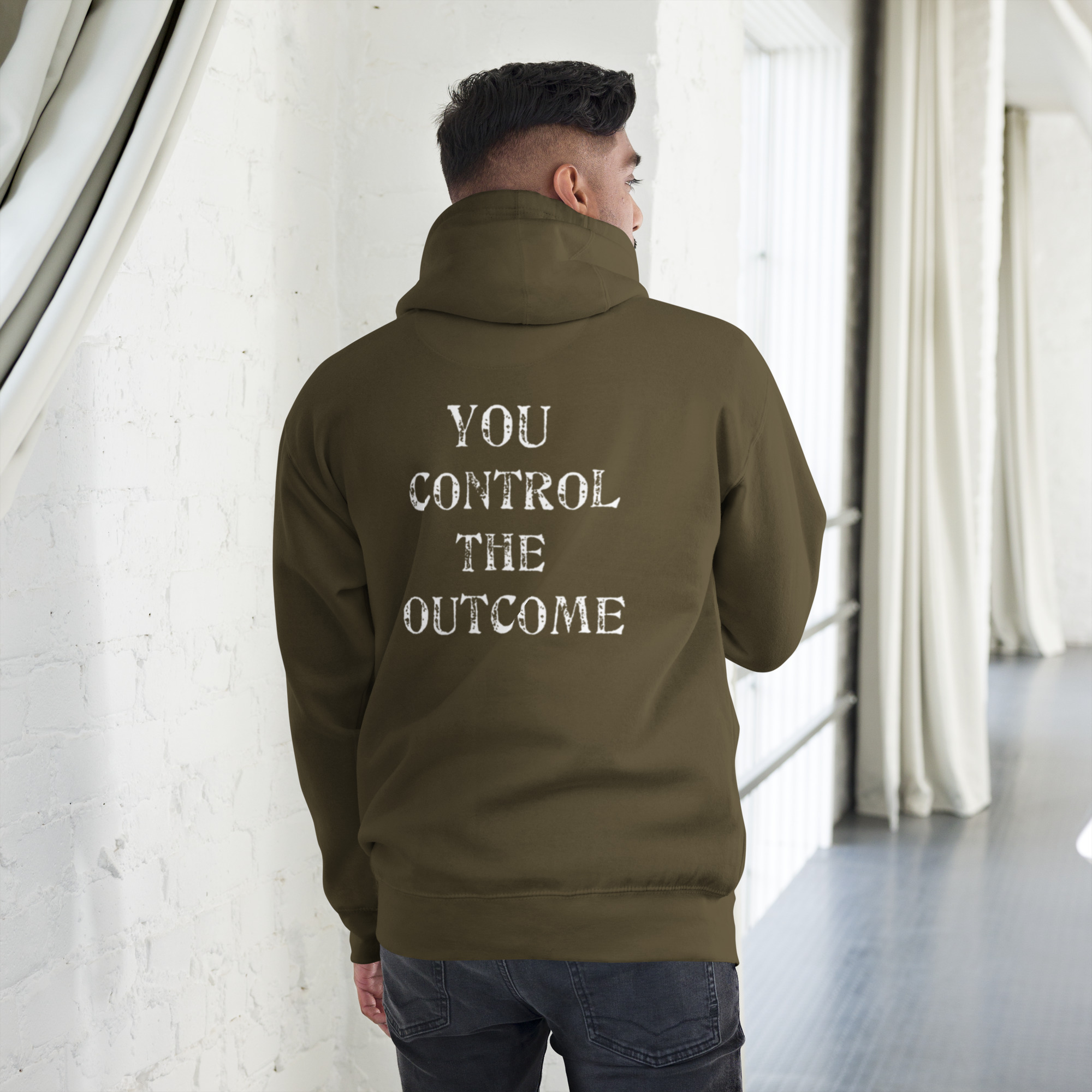 Resilient With Slogan Hoodie - Image 18