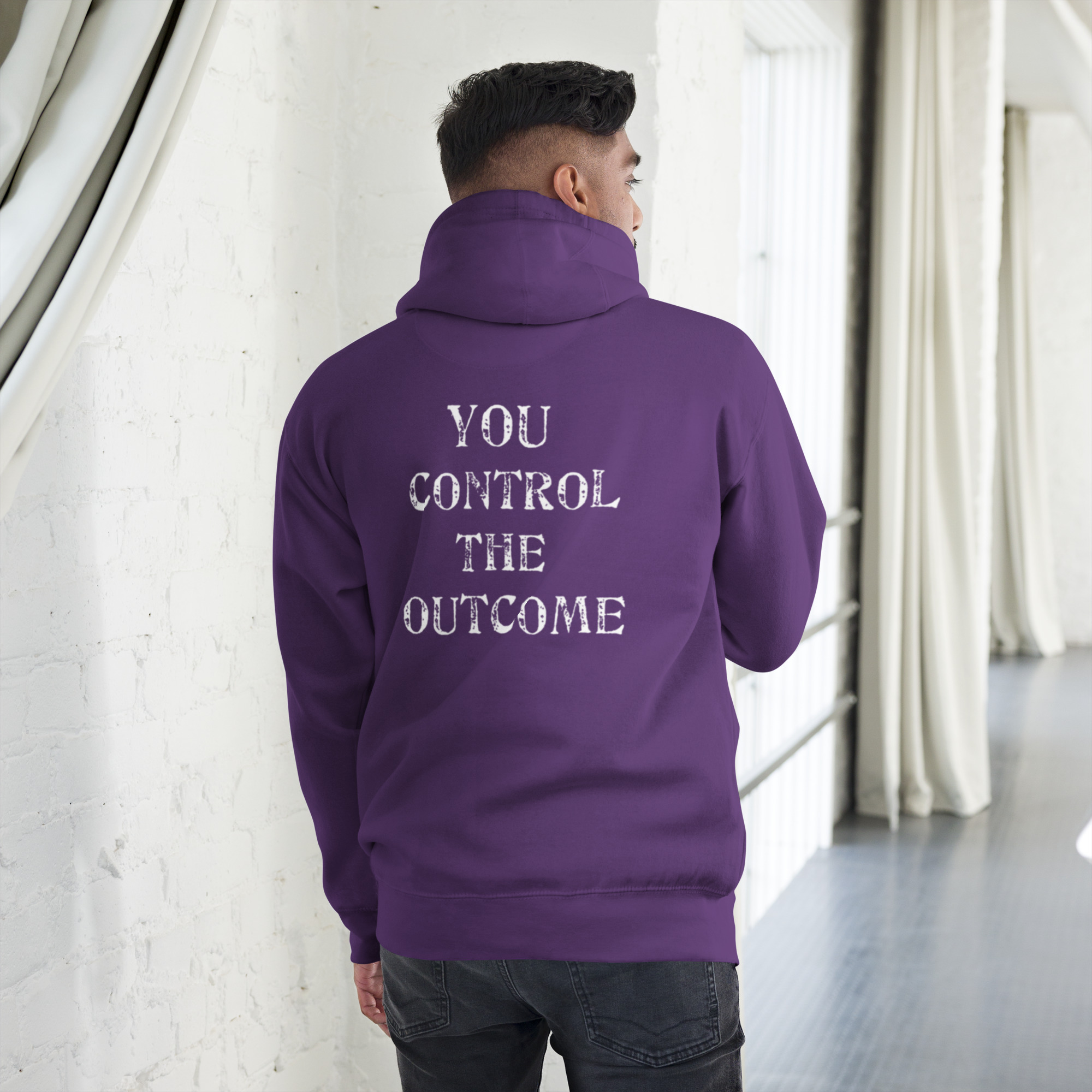 Resilient With Slogan Hoodie - Image 14