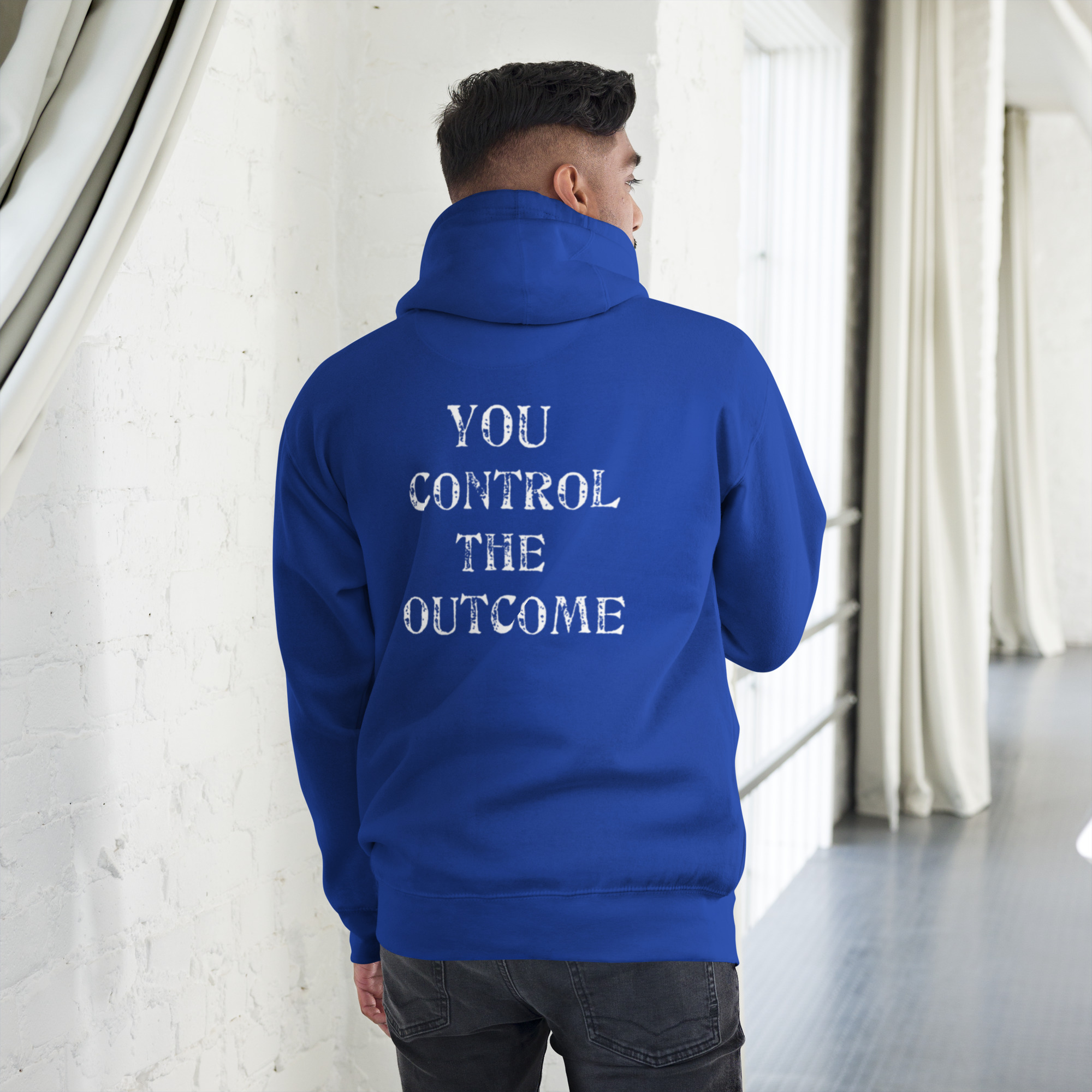 Resilient With Slogan Hoodie - Image 12