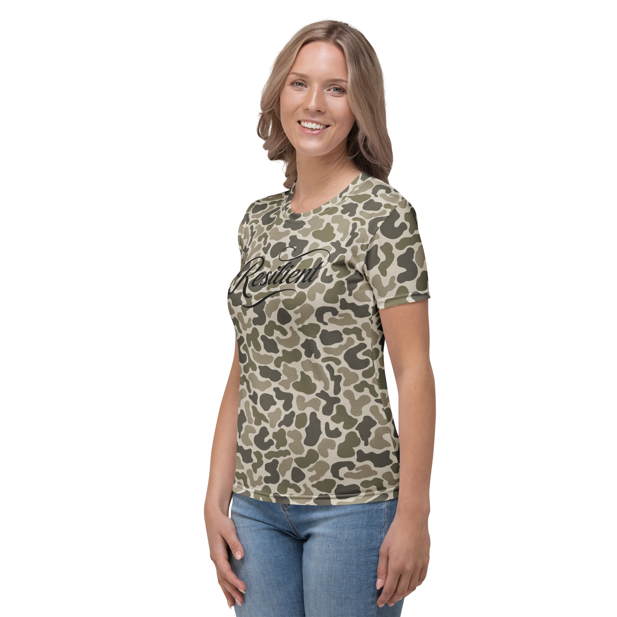 Duck Camo Resilient Women's T-shirt - Image 3