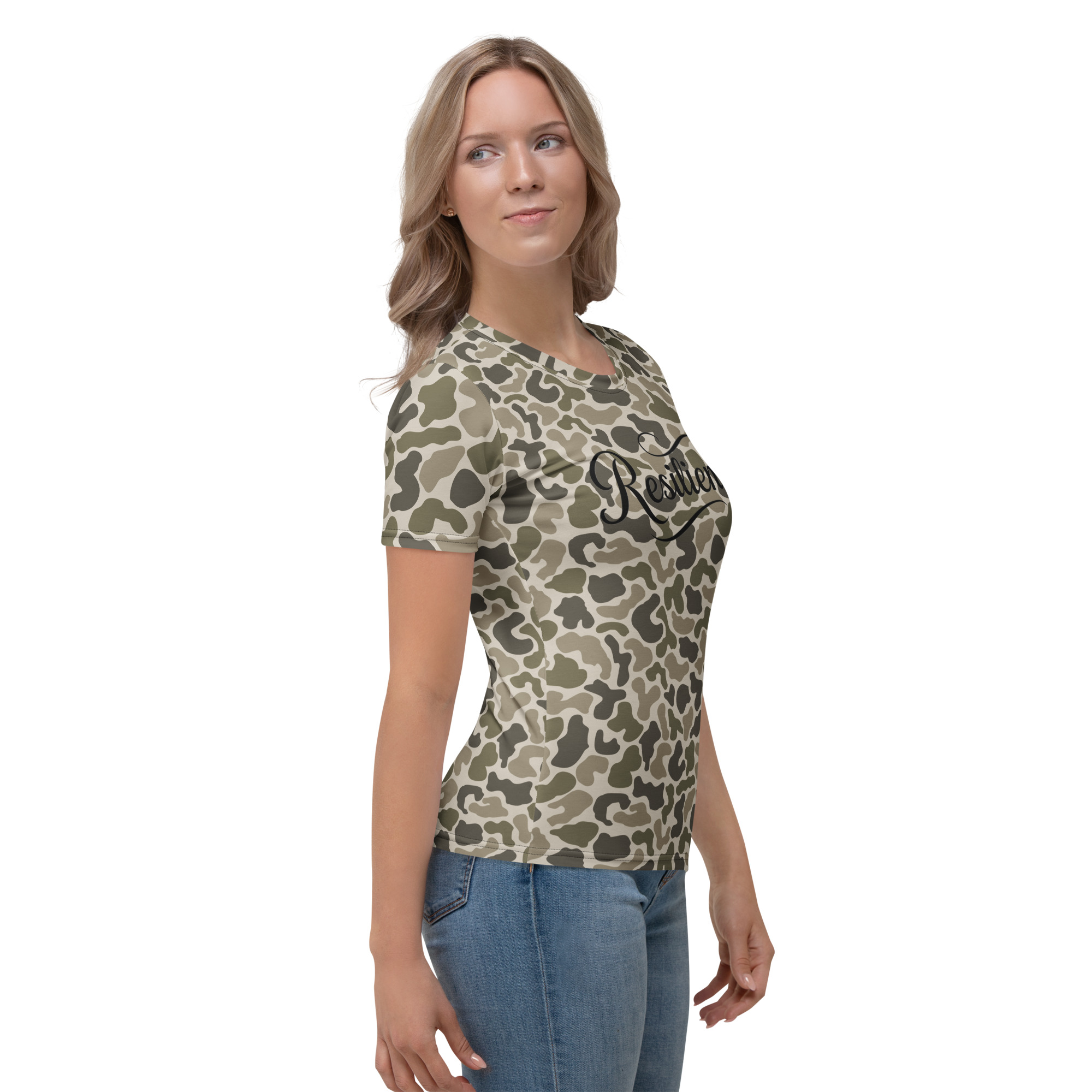 Duck Camo Resilient Women's T-shirt - Image 4