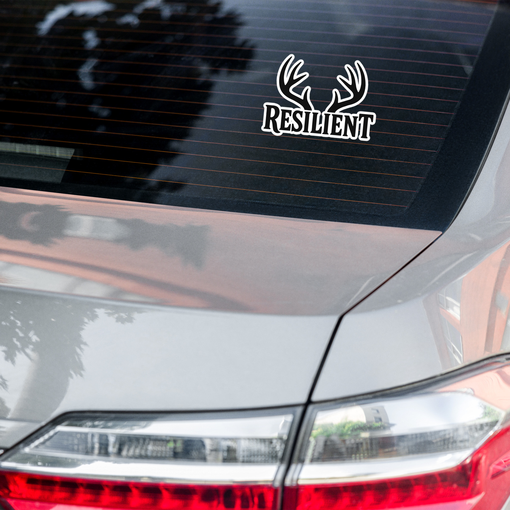 Resilient Hunt Logo Sticker - Image 3