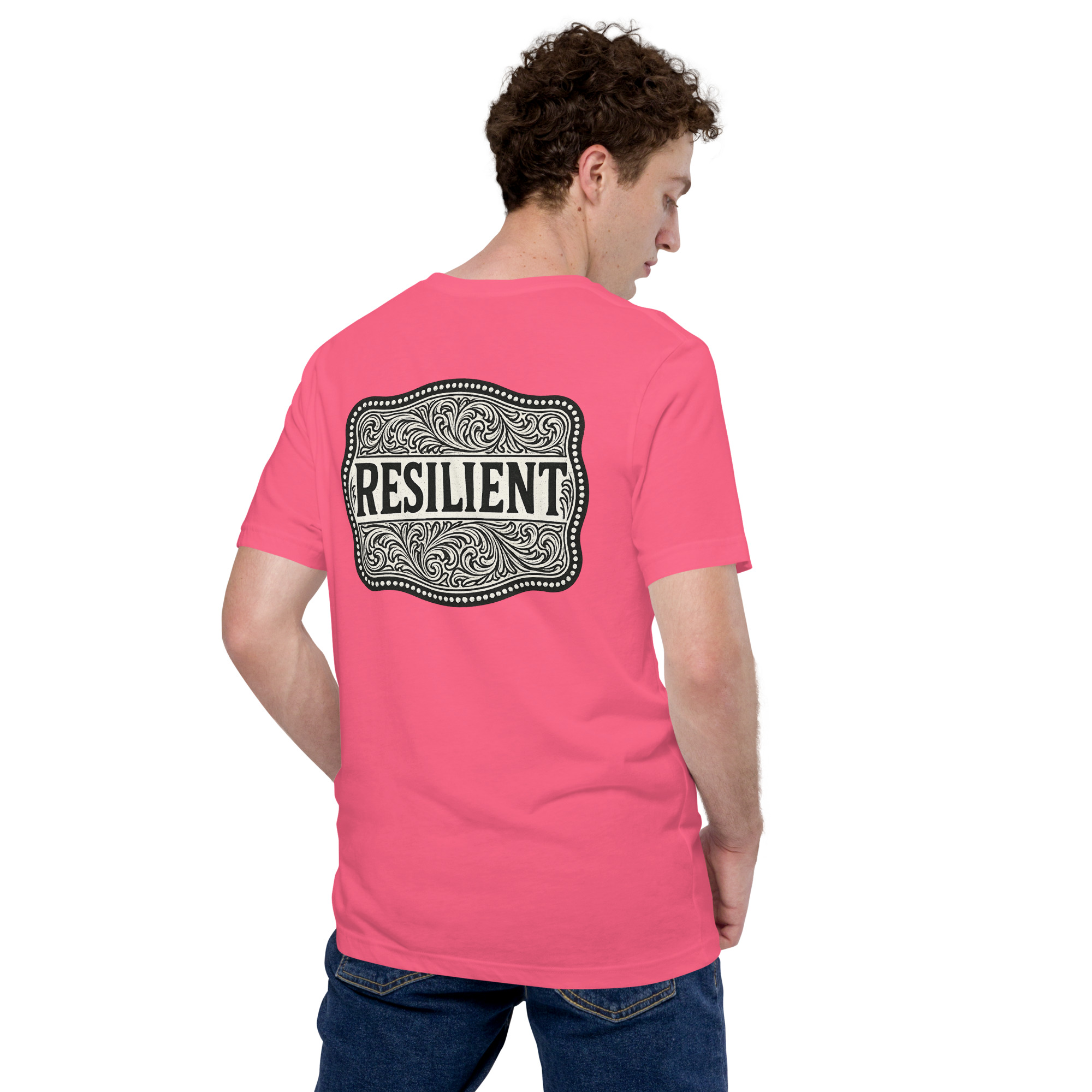 Resilient Buckle Unisex T-Shirt - Image 14