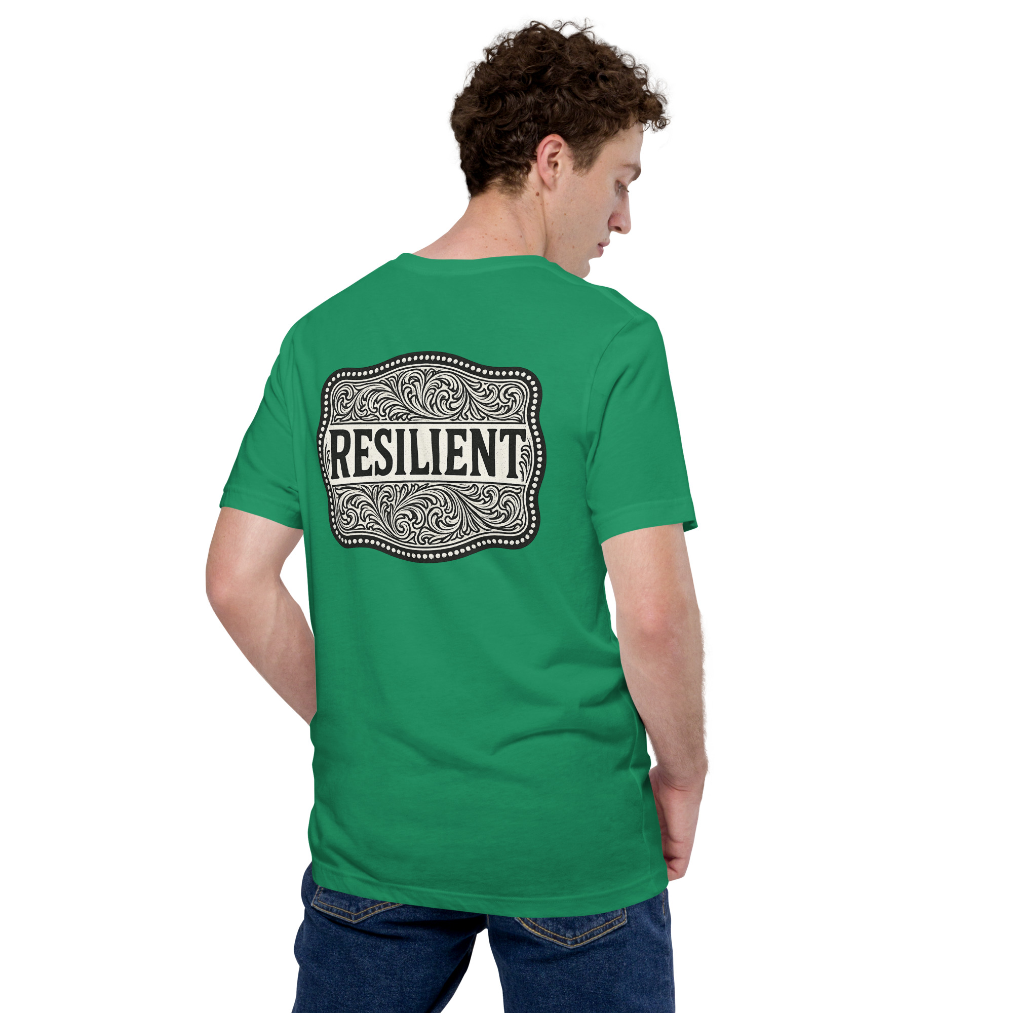 Resilient Buckle Unisex T-Shirt - Image 12