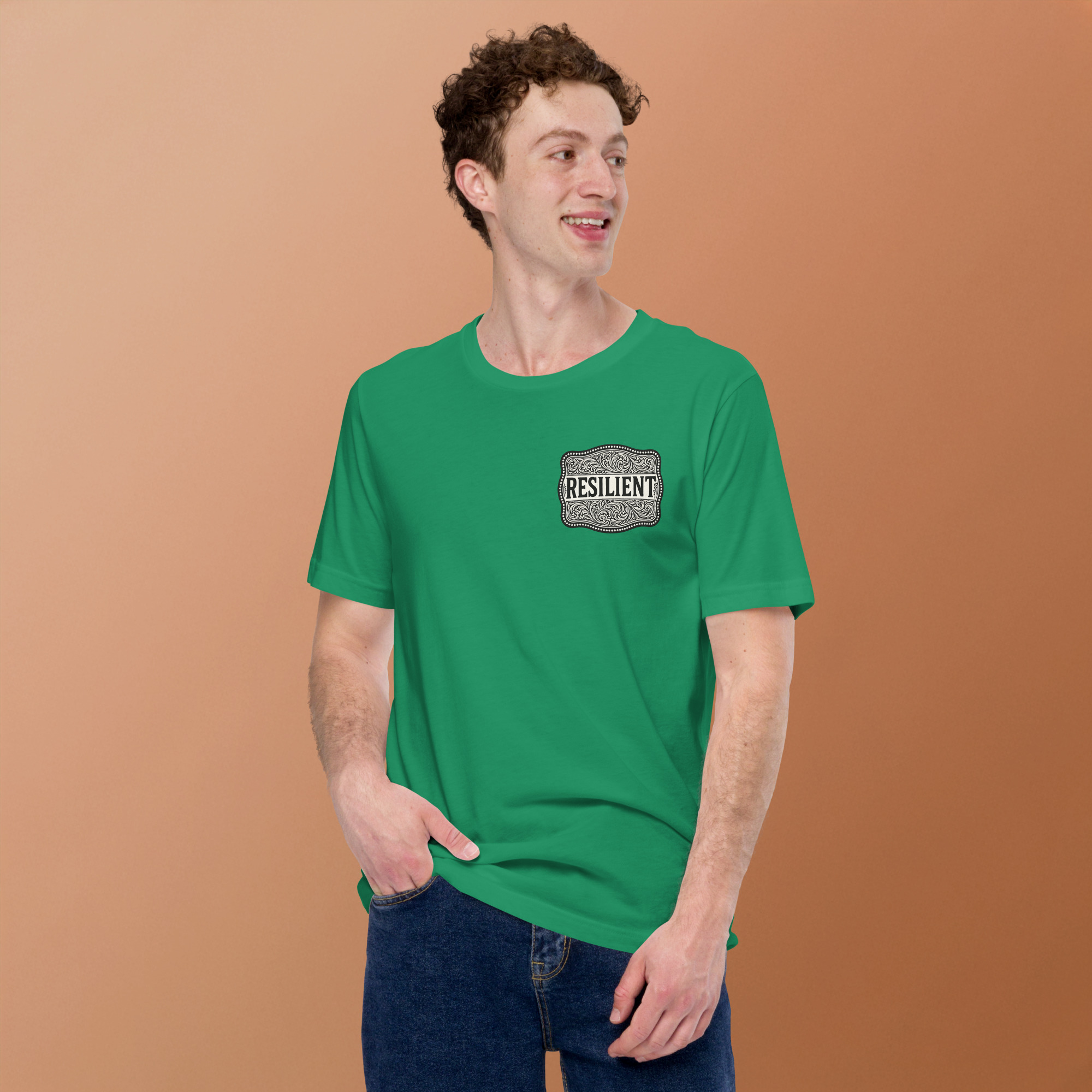 Resilient Buckle Unisex T-Shirt - Image 11