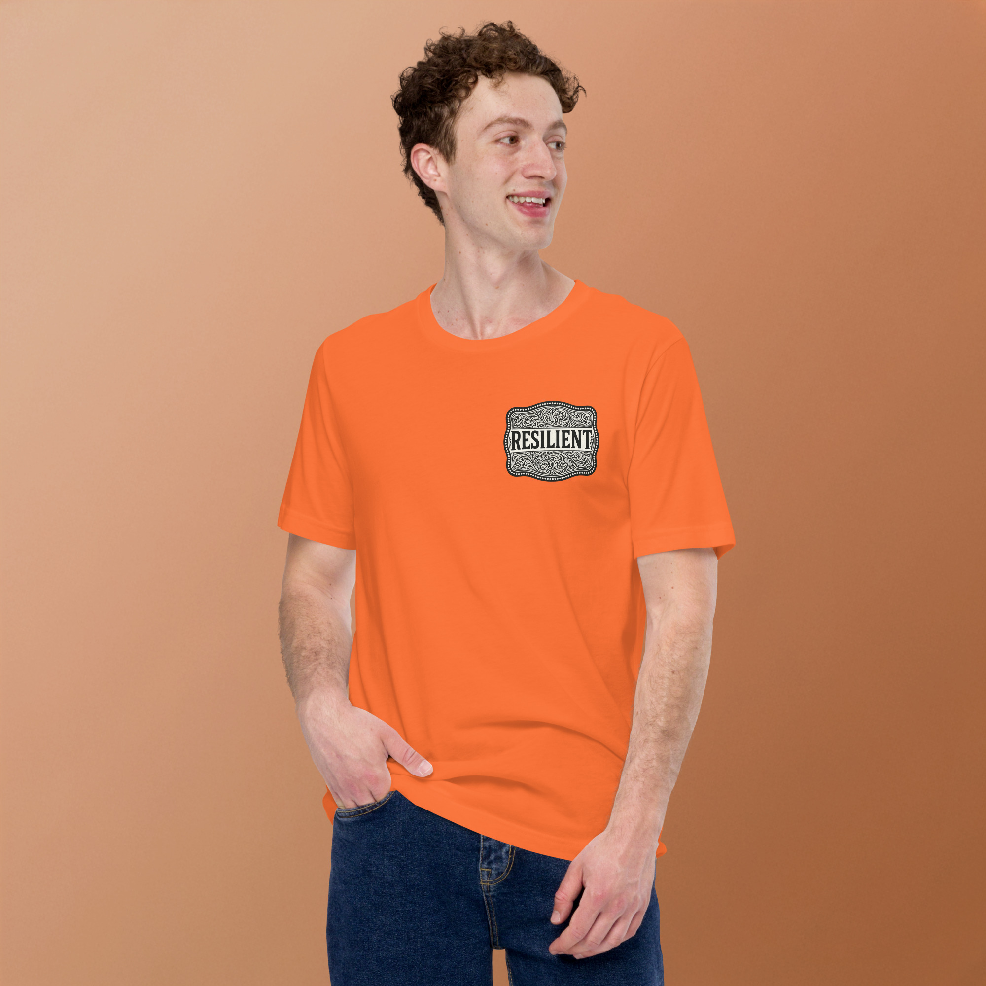Resilient Buckle Unisex T-Shirt - Image 15