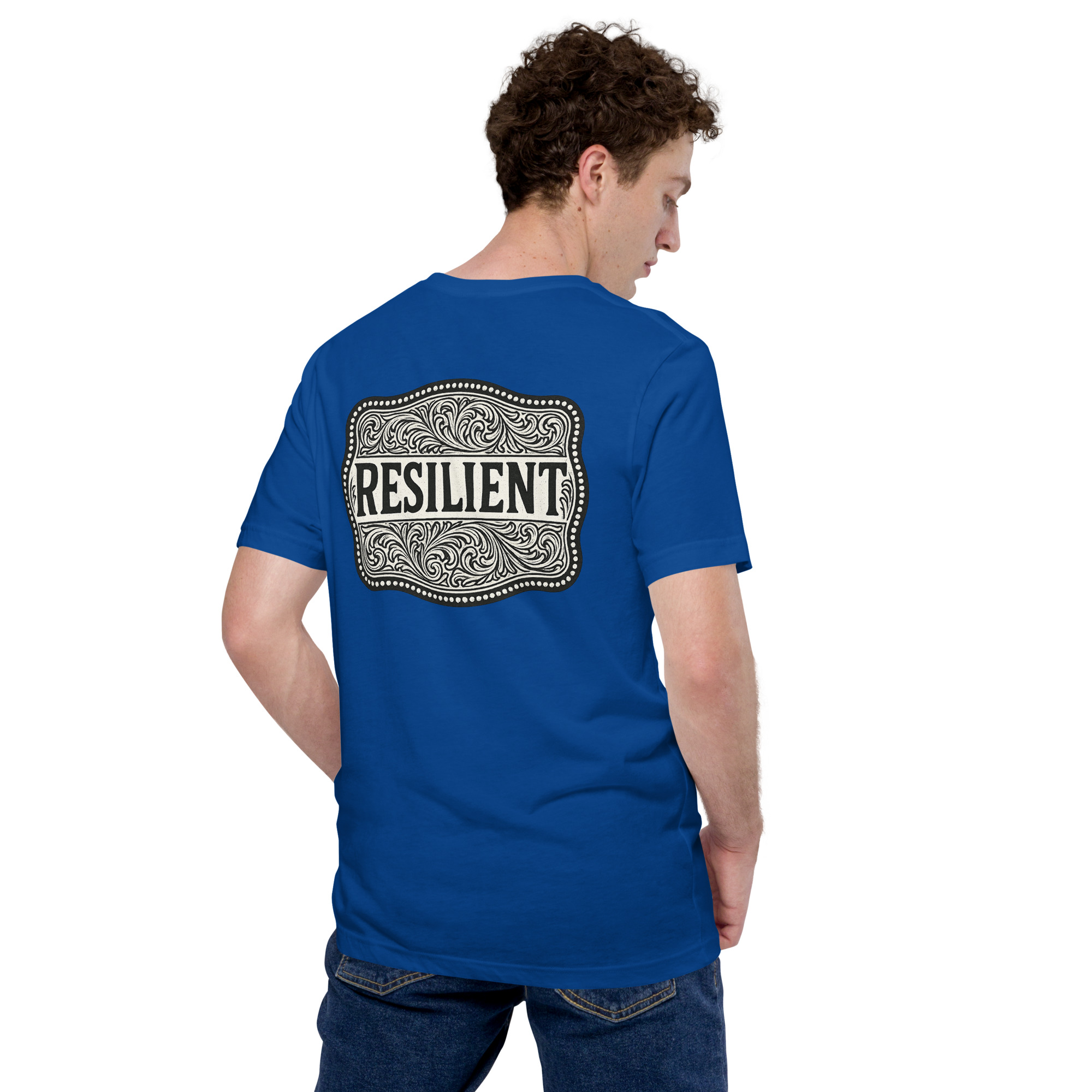Resilient Buckle Unisex T-Shirt - Image 6