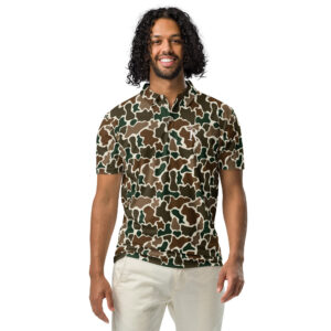 Men’s Camo Slim Fit Polo
