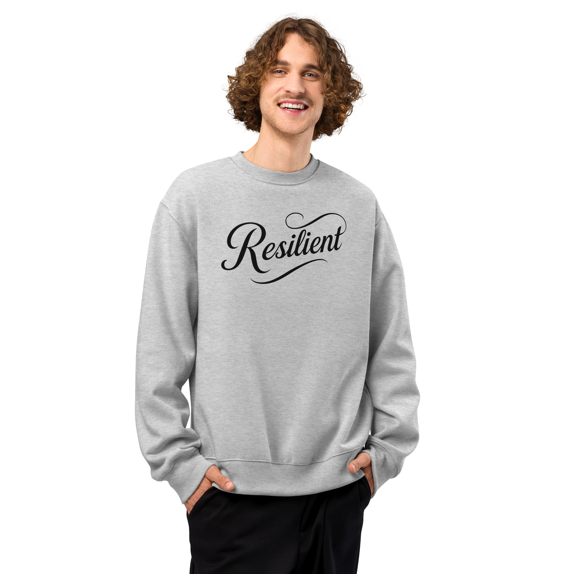 Oversized Unisex Heavyweight Sweatshirt - Image 9