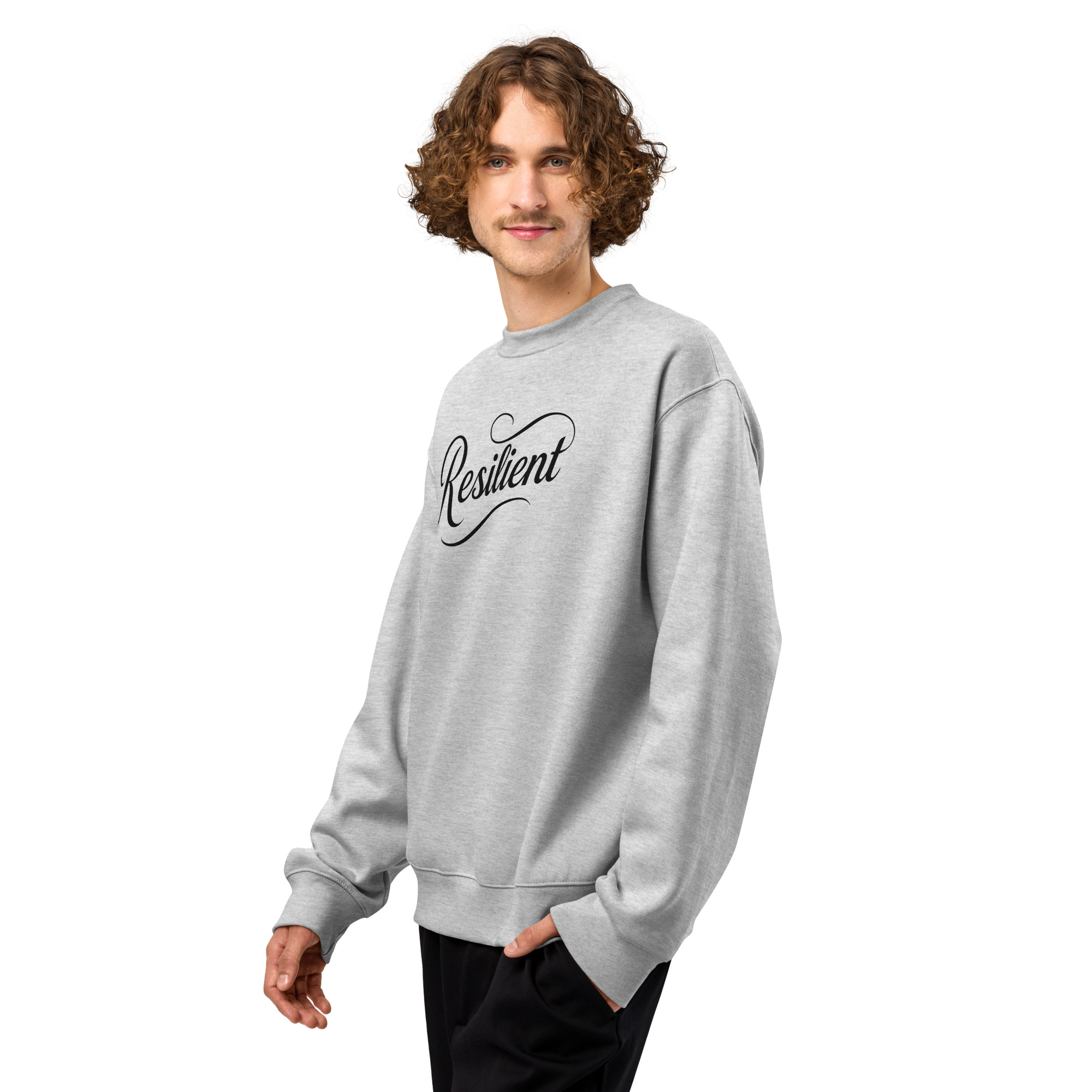 Oversized Unisex Heavyweight Sweatshirt - Image 7
