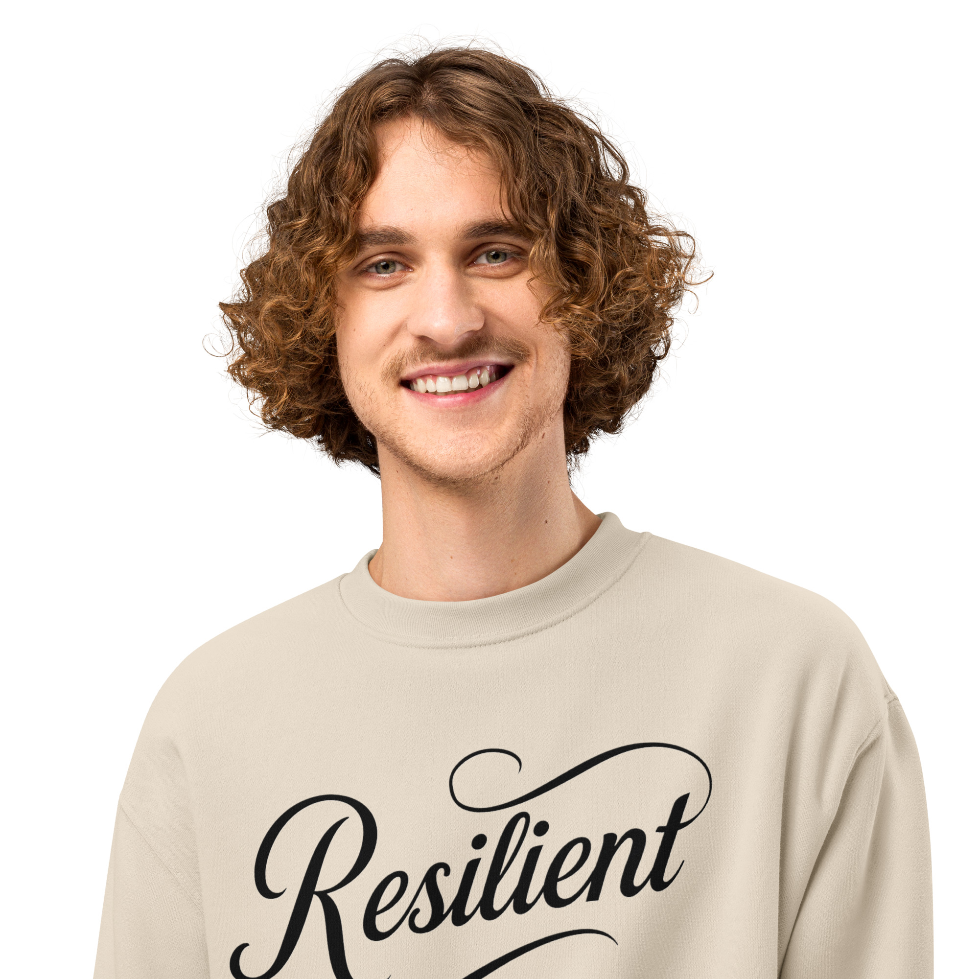 Oversized Unisex Heavyweight Sweatshirt - Image 4