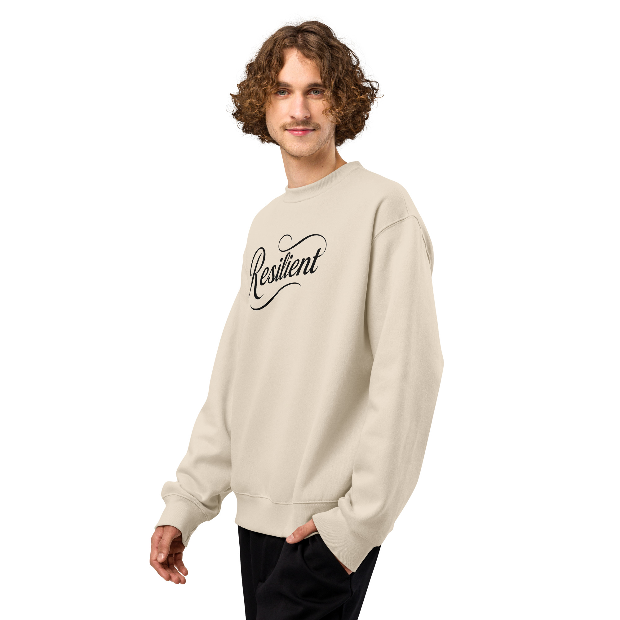 Oversized Unisex Heavyweight Sweatshirt - Image 3