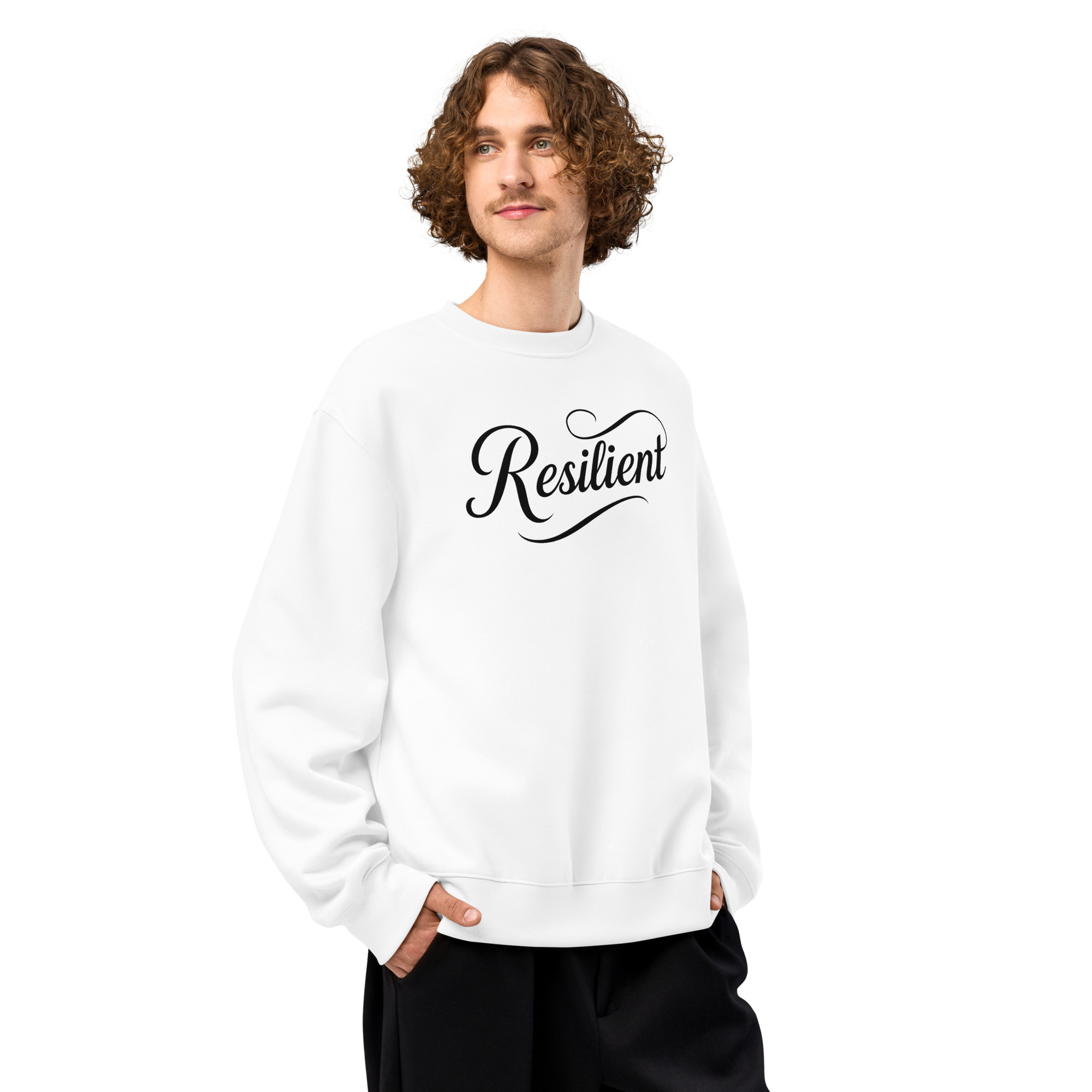 Oversized Unisex Heavyweight Sweatshirt - Image 11