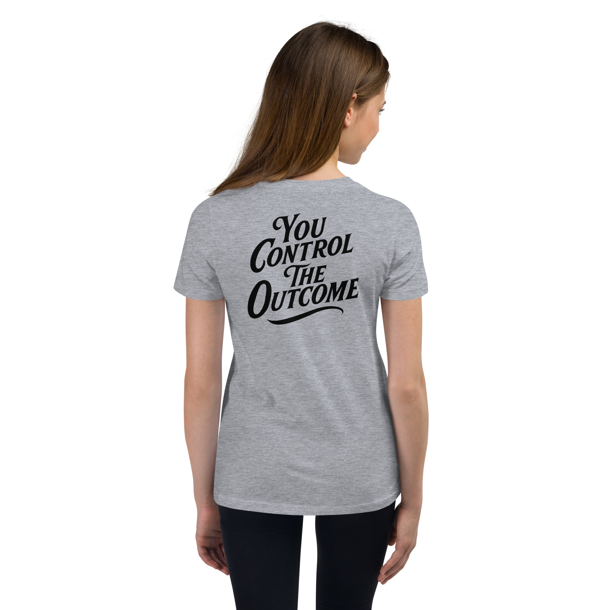 Logo and Slogan Youth Unisex Shirt - Image 8