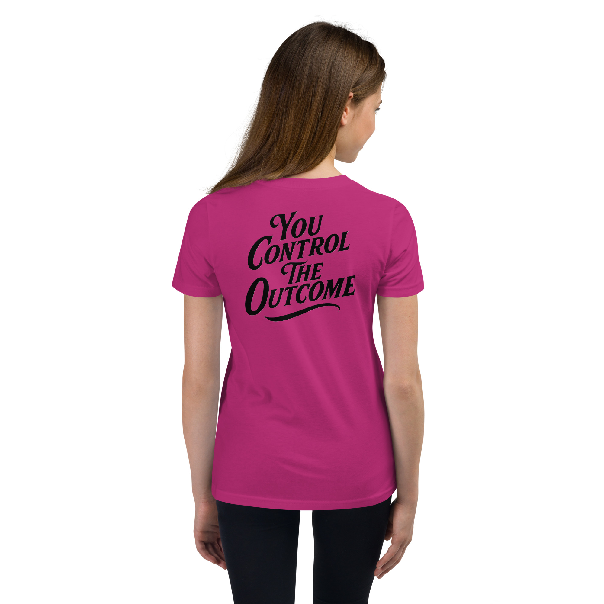 Logo and Slogan Youth Unisex Shirt - Image 14
