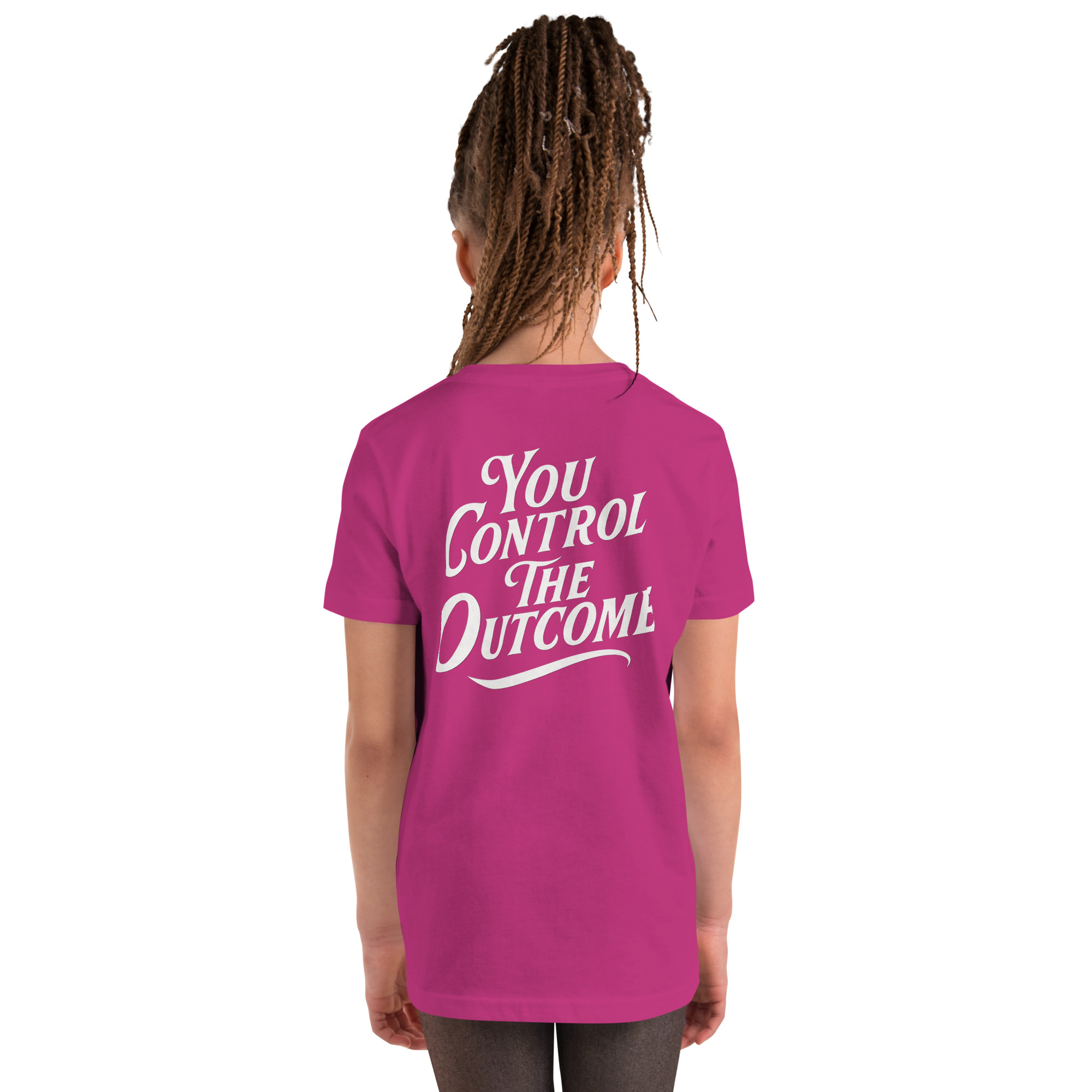 Logo and Slogan Youth Unisex Shirt - Image 14