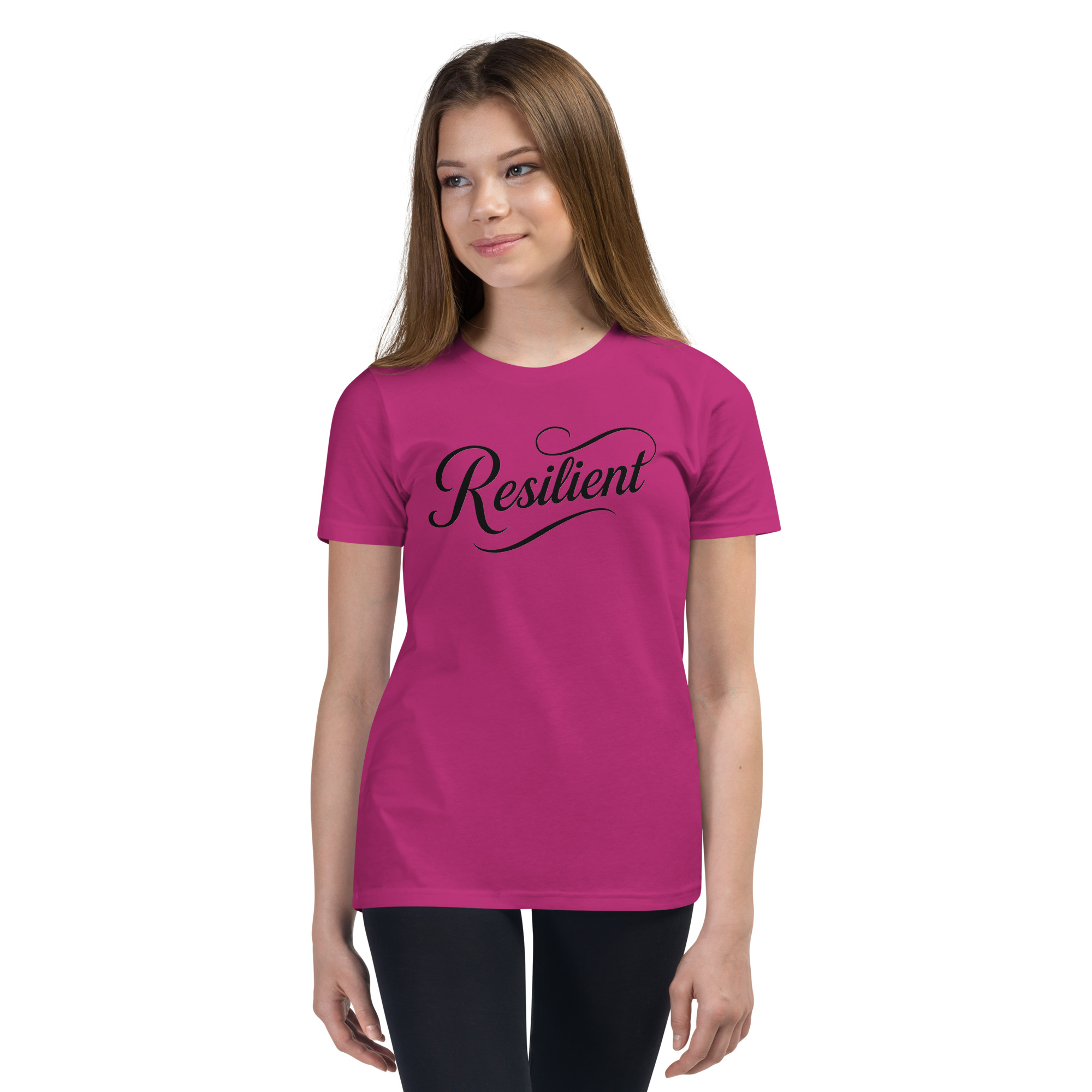Logo and Slogan Youth Unisex Shirt - Image 13