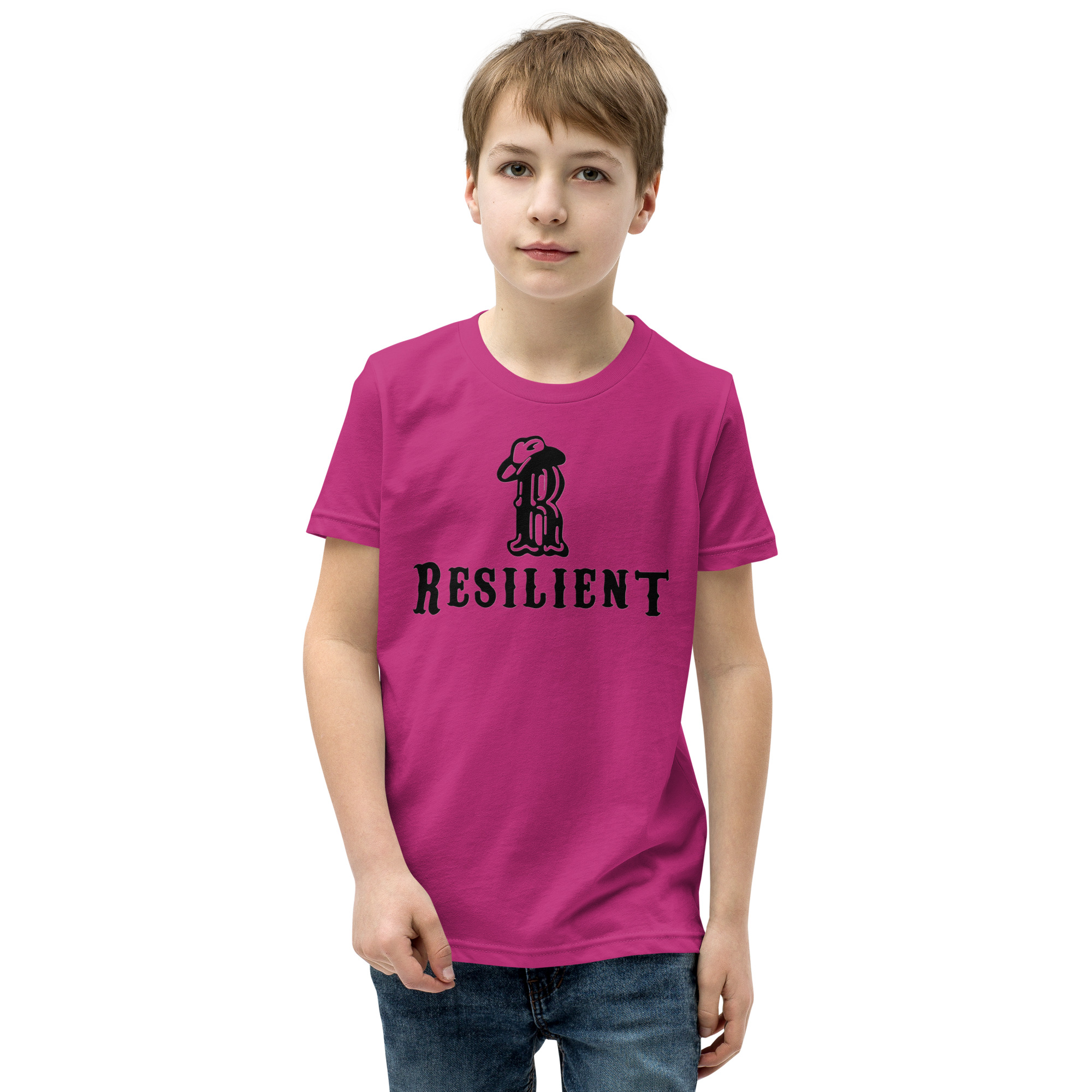 Western Logo and Slogan Youth Unisex Shirt - Image 5