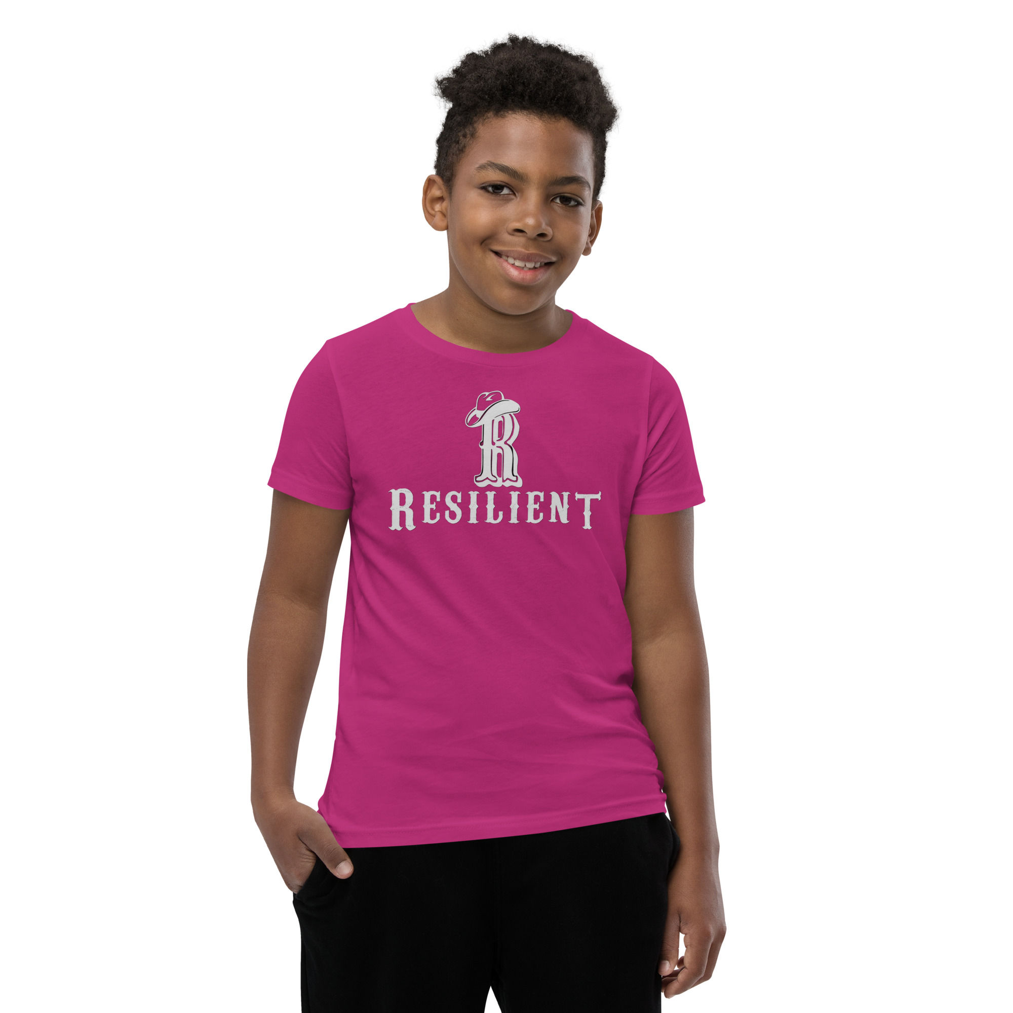 Western Logo and Slogan Youth Shirt - Image 11