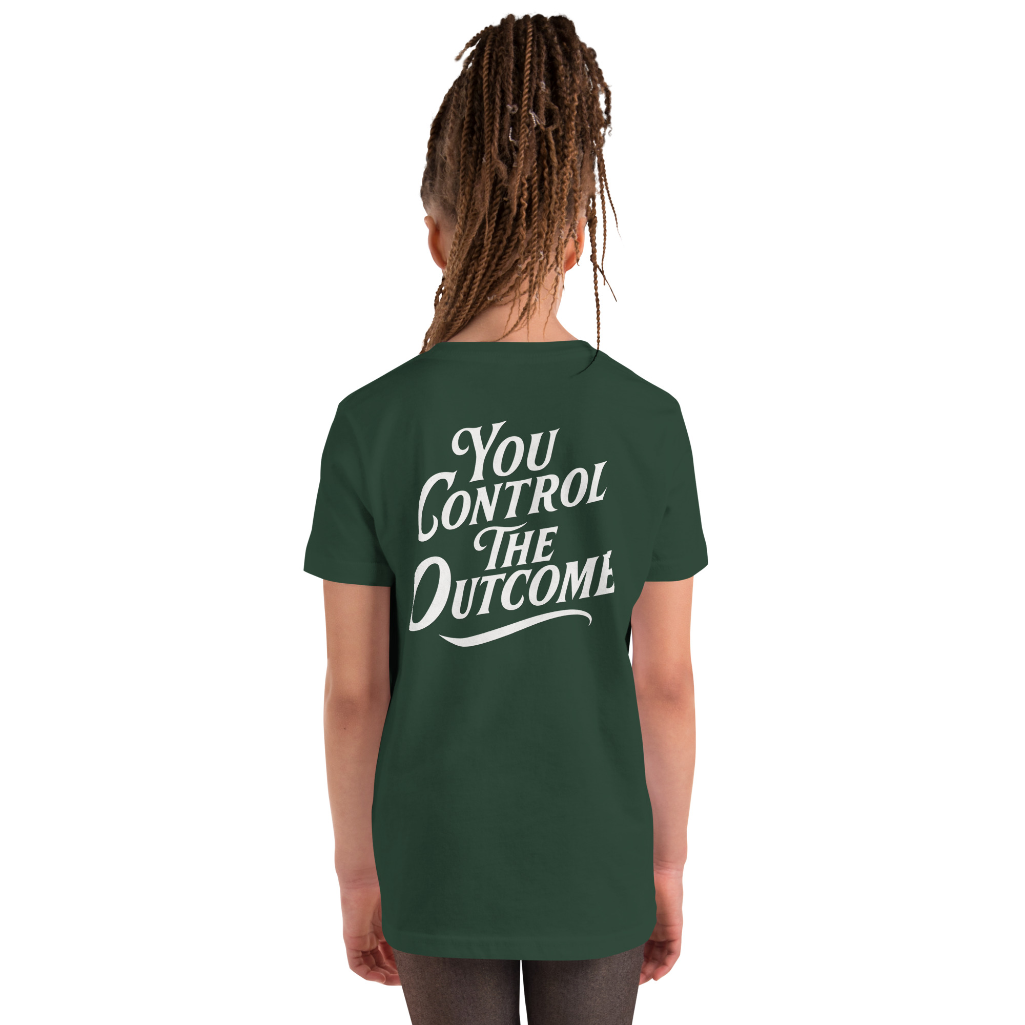 Logo and Slogan Youth Unisex Shirt - Image 8