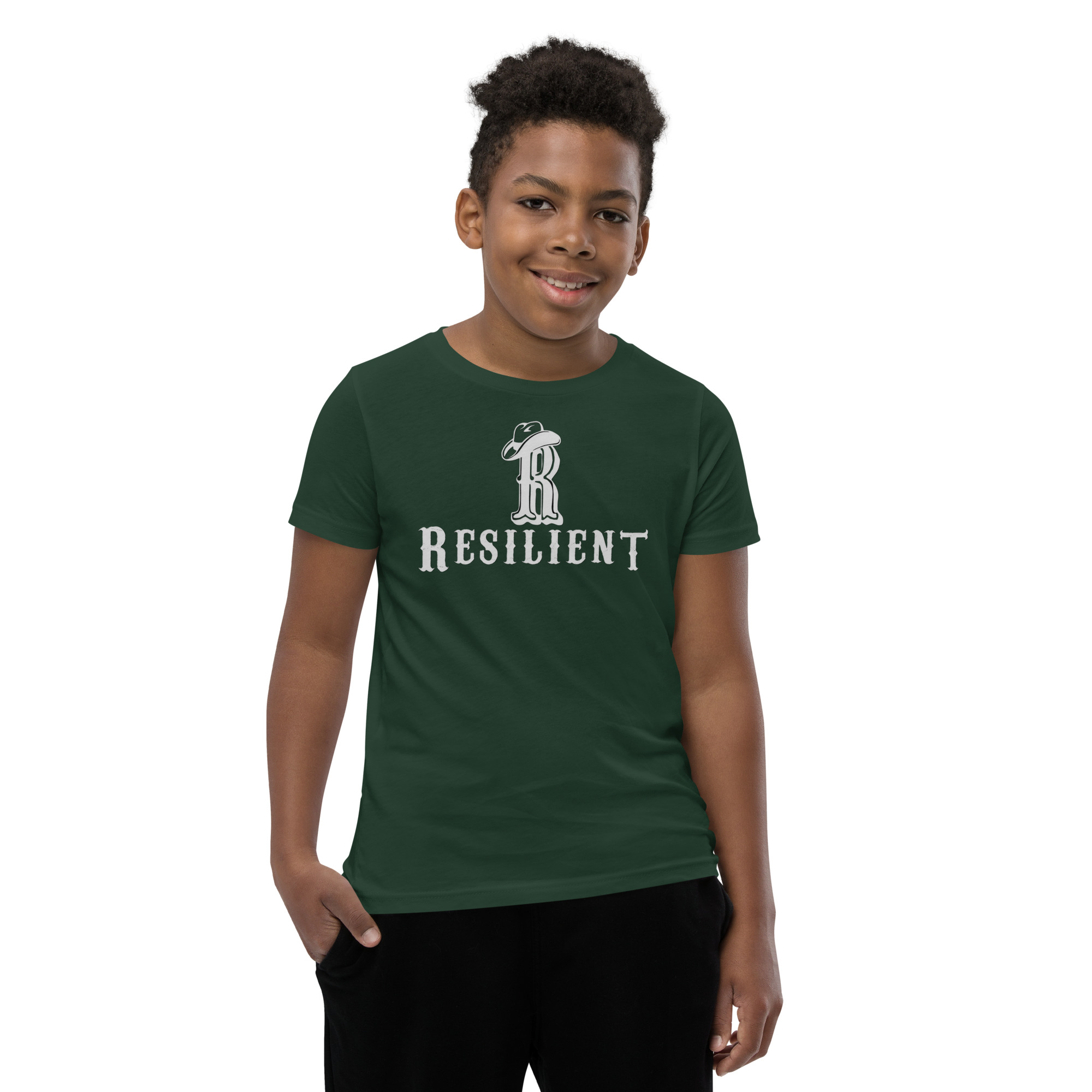 Western Logo and Slogan Youth Shirt - Image 6