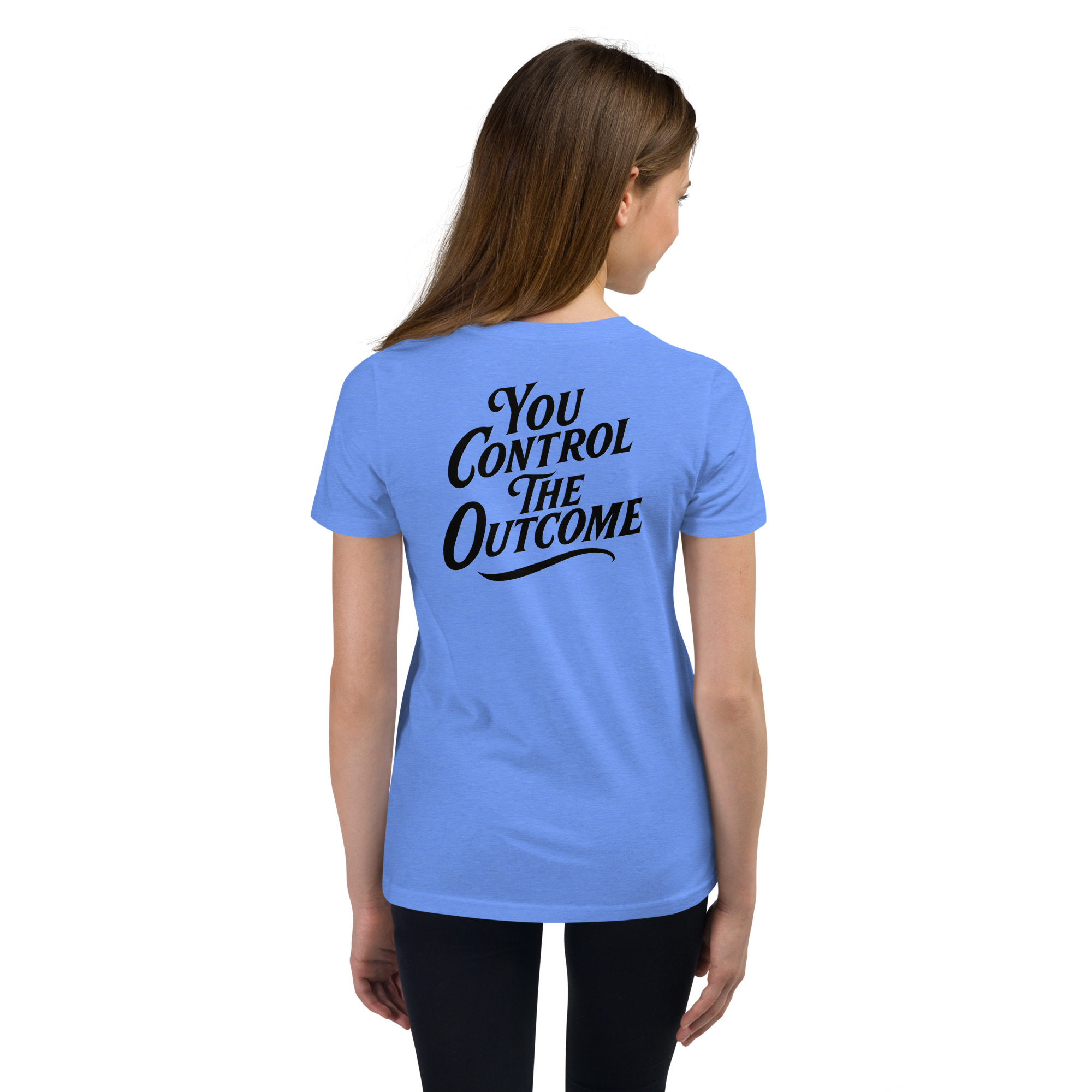 Logo and Slogan Youth Unisex Shirt - Image 10