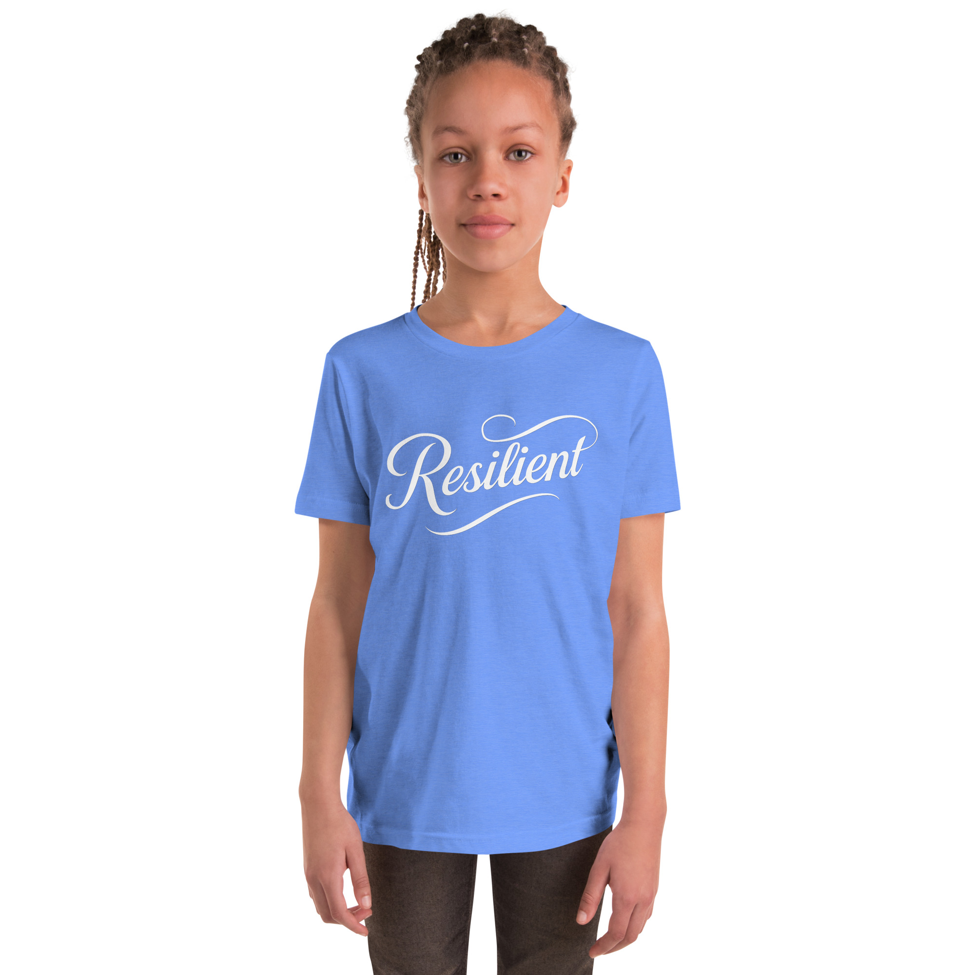 Logo and Slogan Youth Unisex Shirt - Image 17