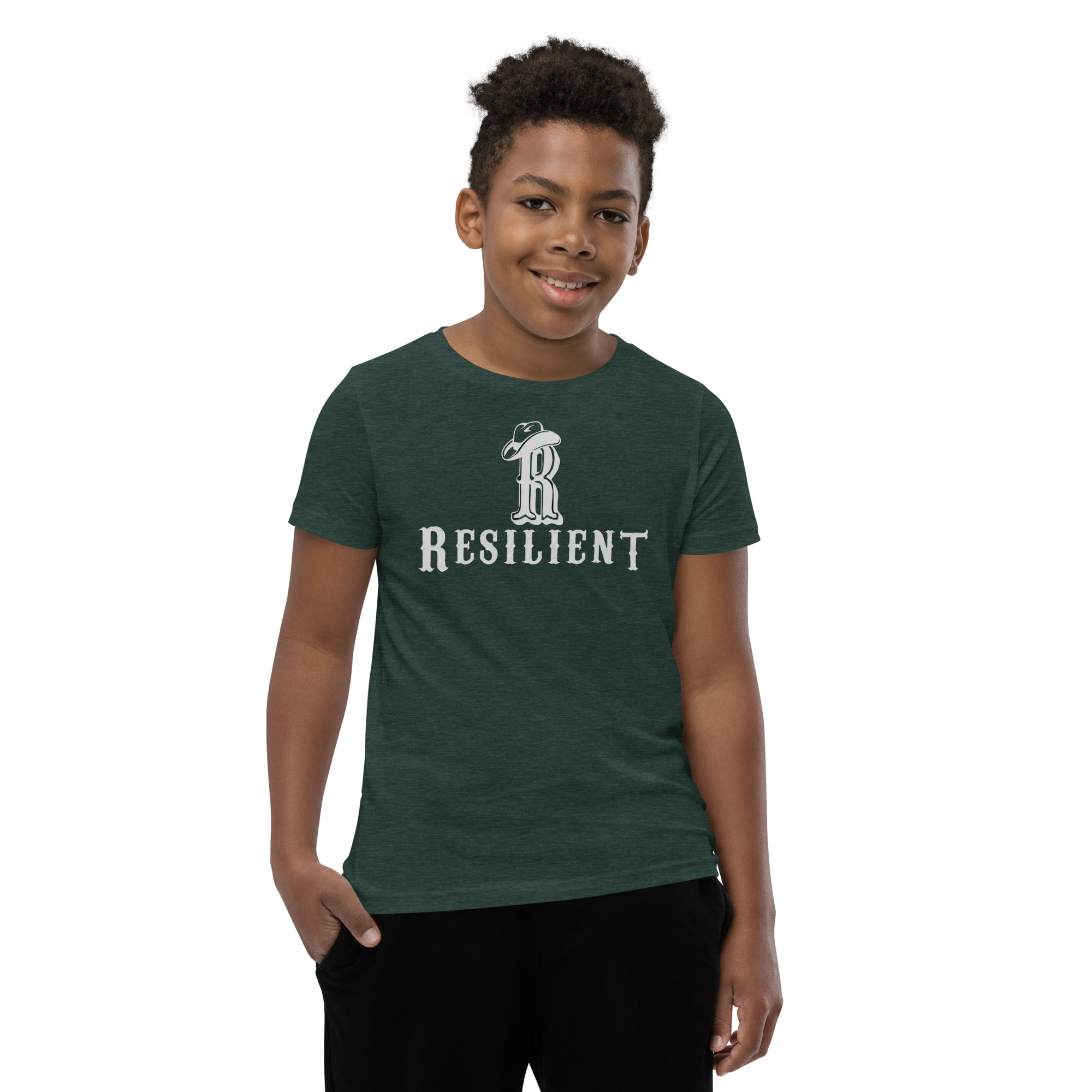 Western Logo and Slogan Youth Shirt - Image 13