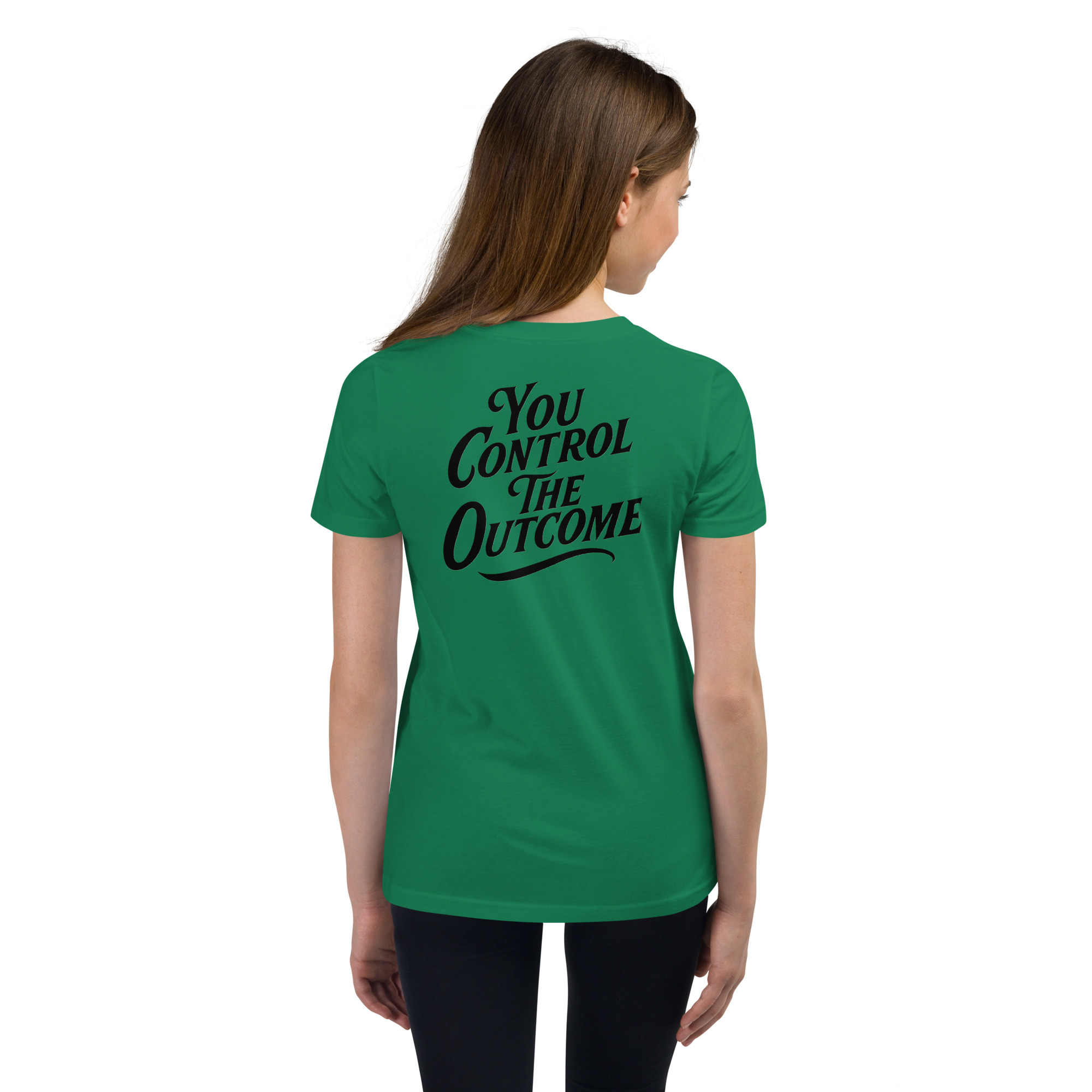 Logo and Slogan Youth Unisex Shirt - Image 12