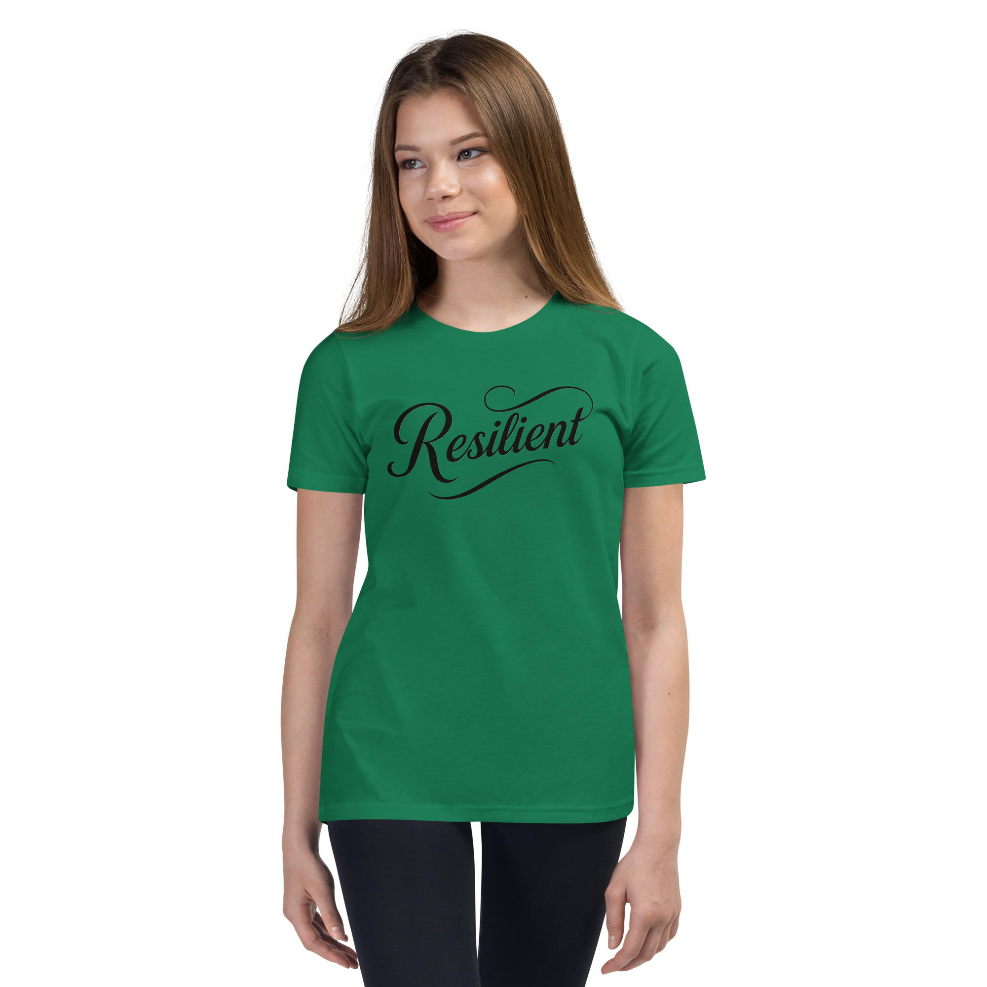 Logo and Slogan Youth Unisex Shirt - Image 11