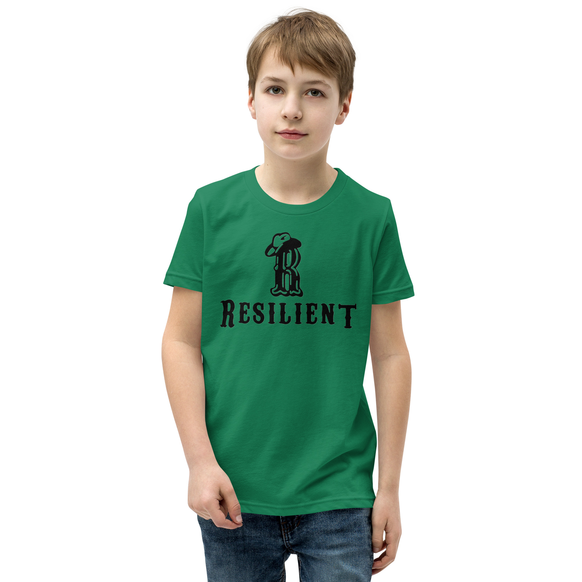 Western Logo and Slogan Youth Unisex Shirt - Image 3