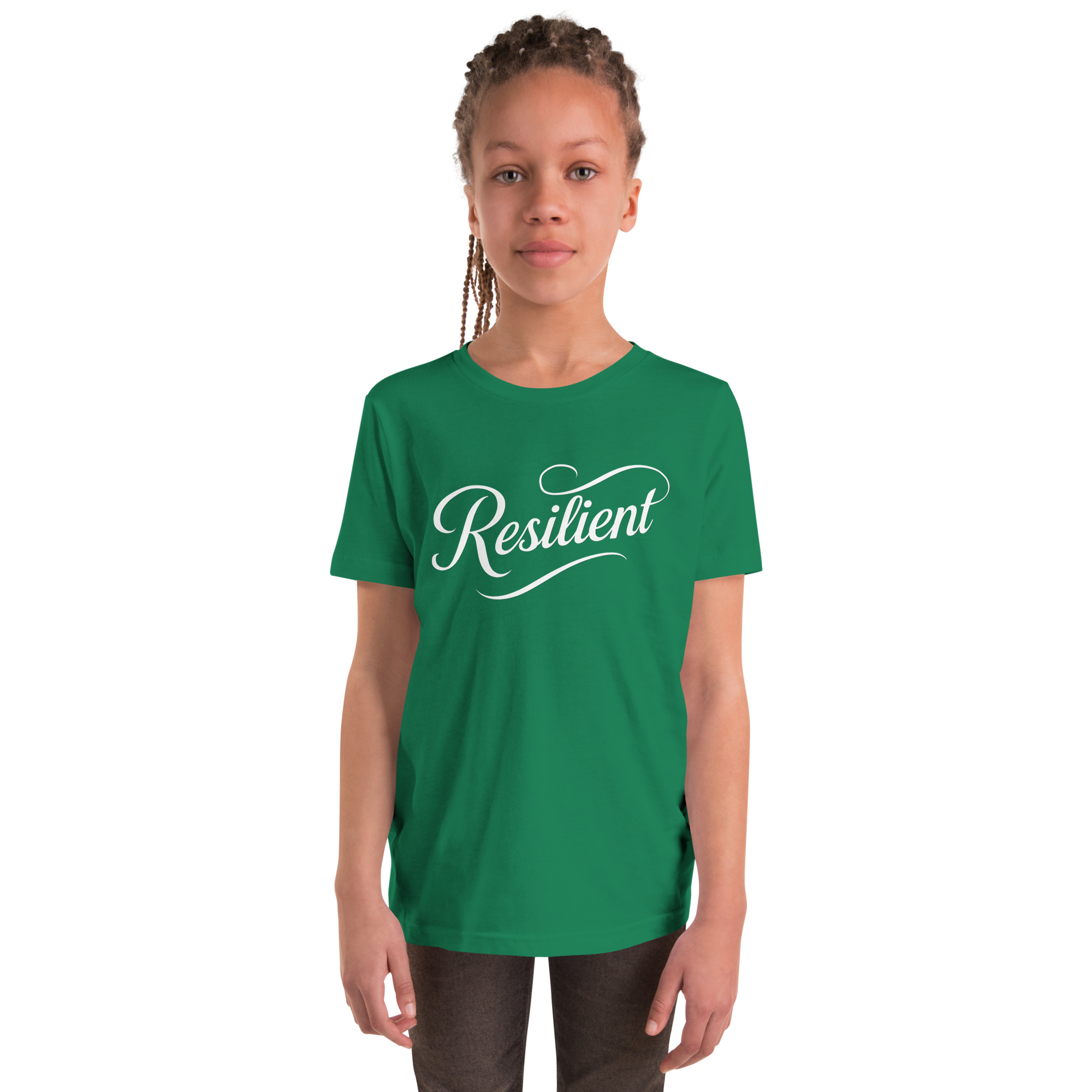 Logo and Slogan Youth Unisex Shirt - Image 15