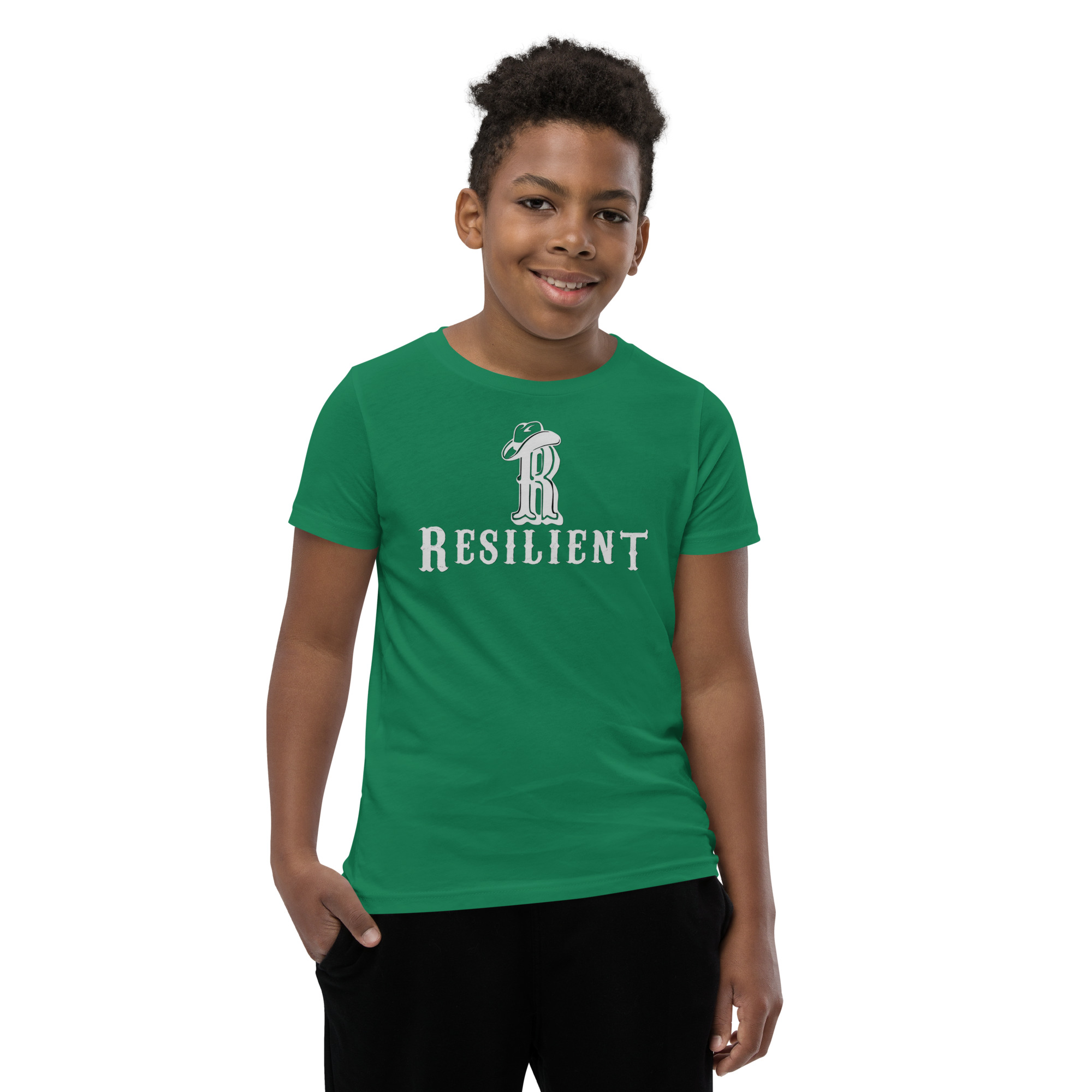 Western Logo and Slogan Youth Shirt - Image 15