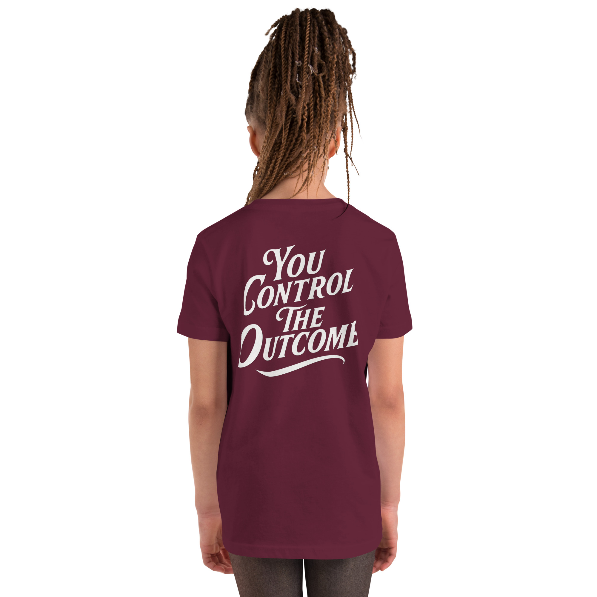 Logo and Slogan Youth Unisex Shirt - Image 7