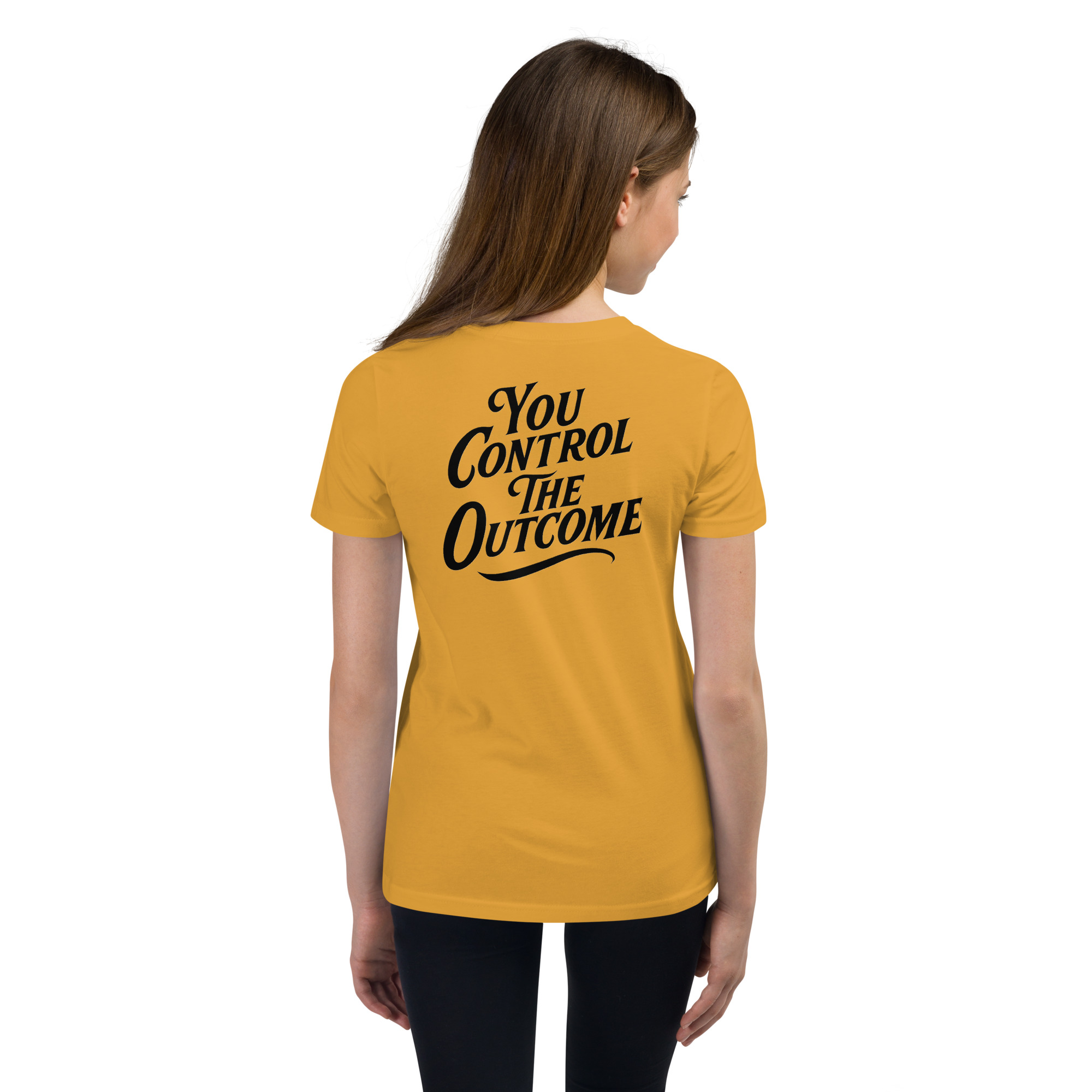Logo and Slogan Youth Unisex Shirt - Image 7