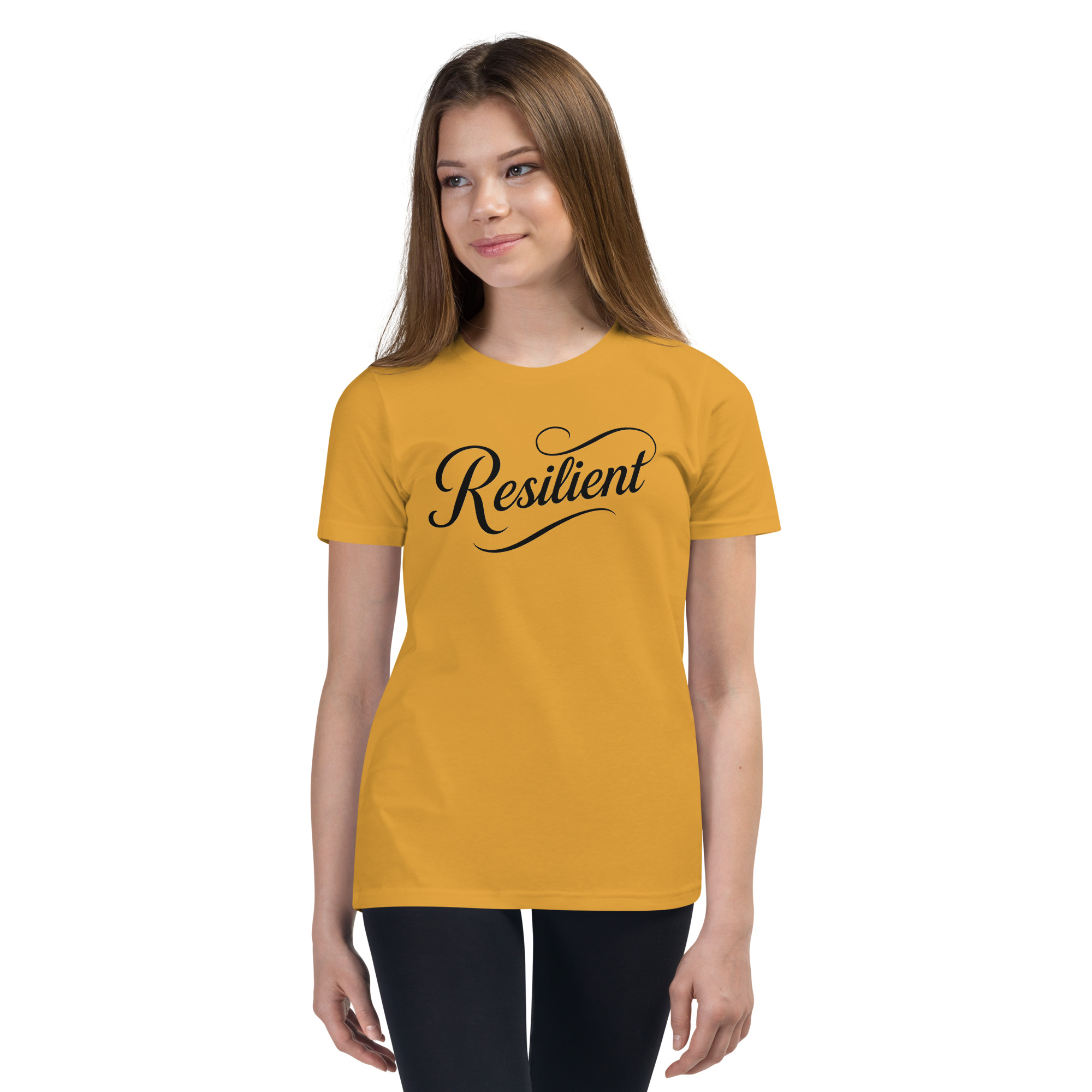 Logo and Slogan Youth Unisex Shirt - Image 6