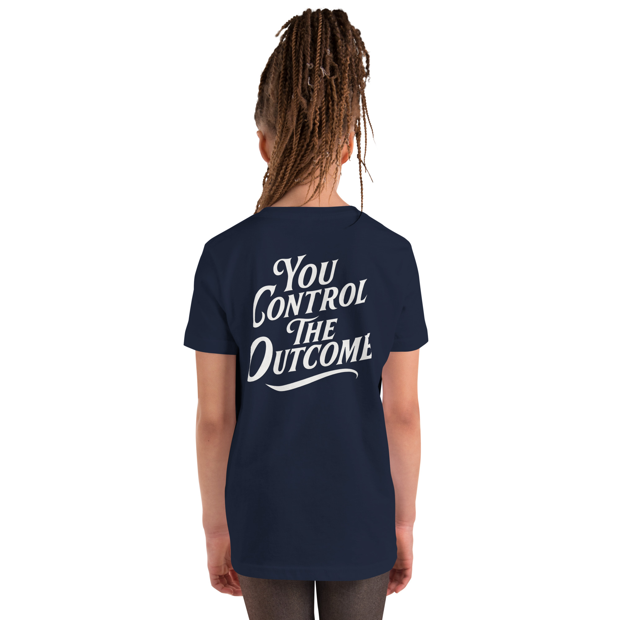 Logo and Slogan Youth Unisex Shirt - Image 5