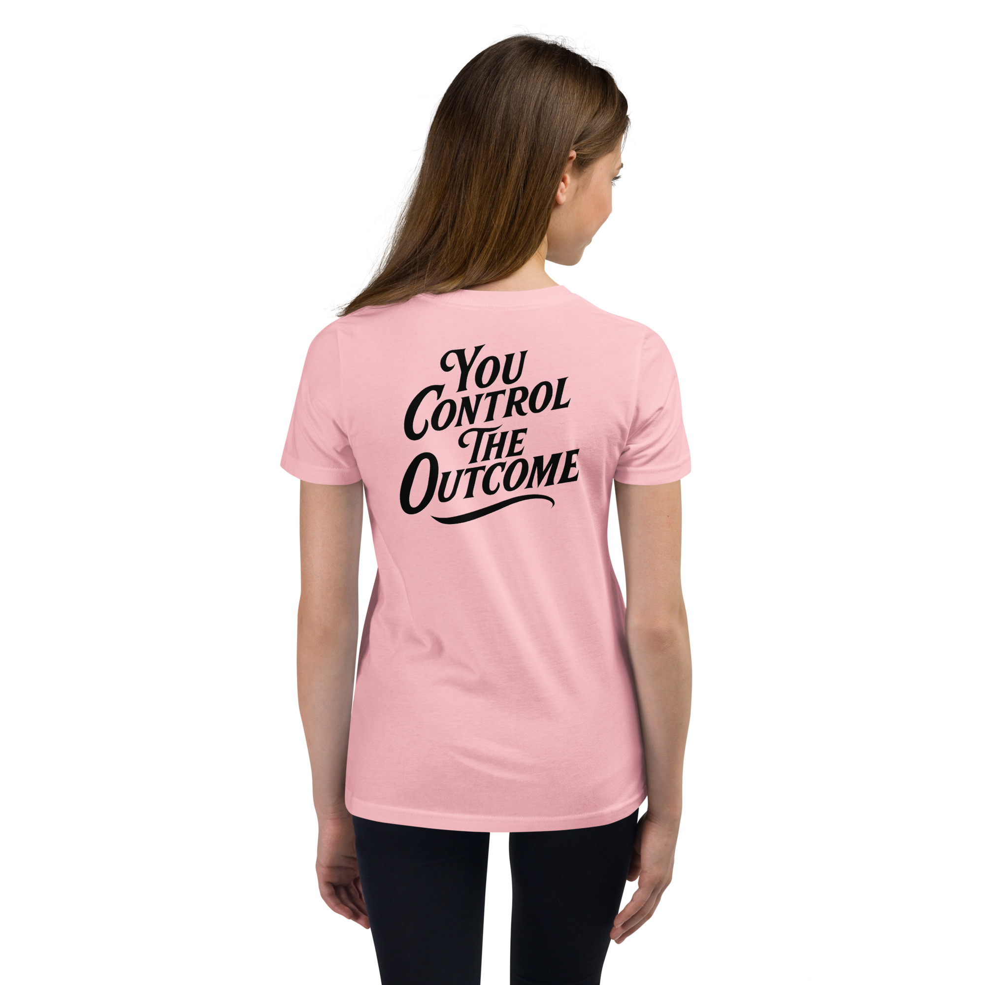 Logo and Slogan Youth Unisex Shirt - Image 5