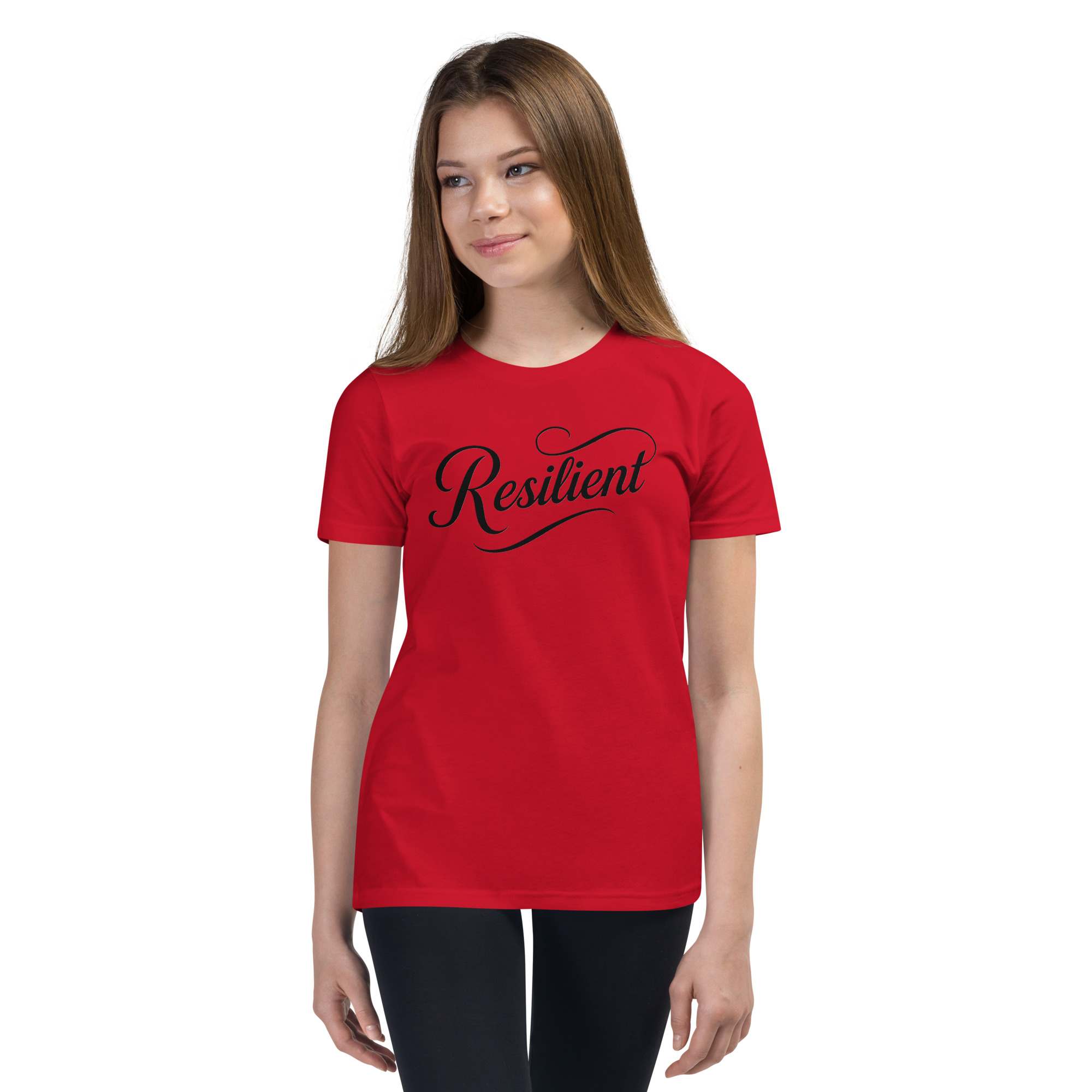 Logo and Slogan Youth Unisex Shirt - Image 15