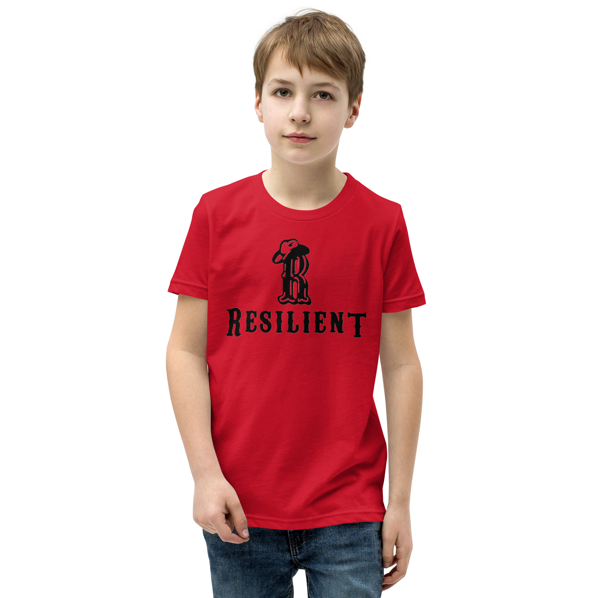 Western Logo and Slogan Youth Unisex Shirt - Image 7
