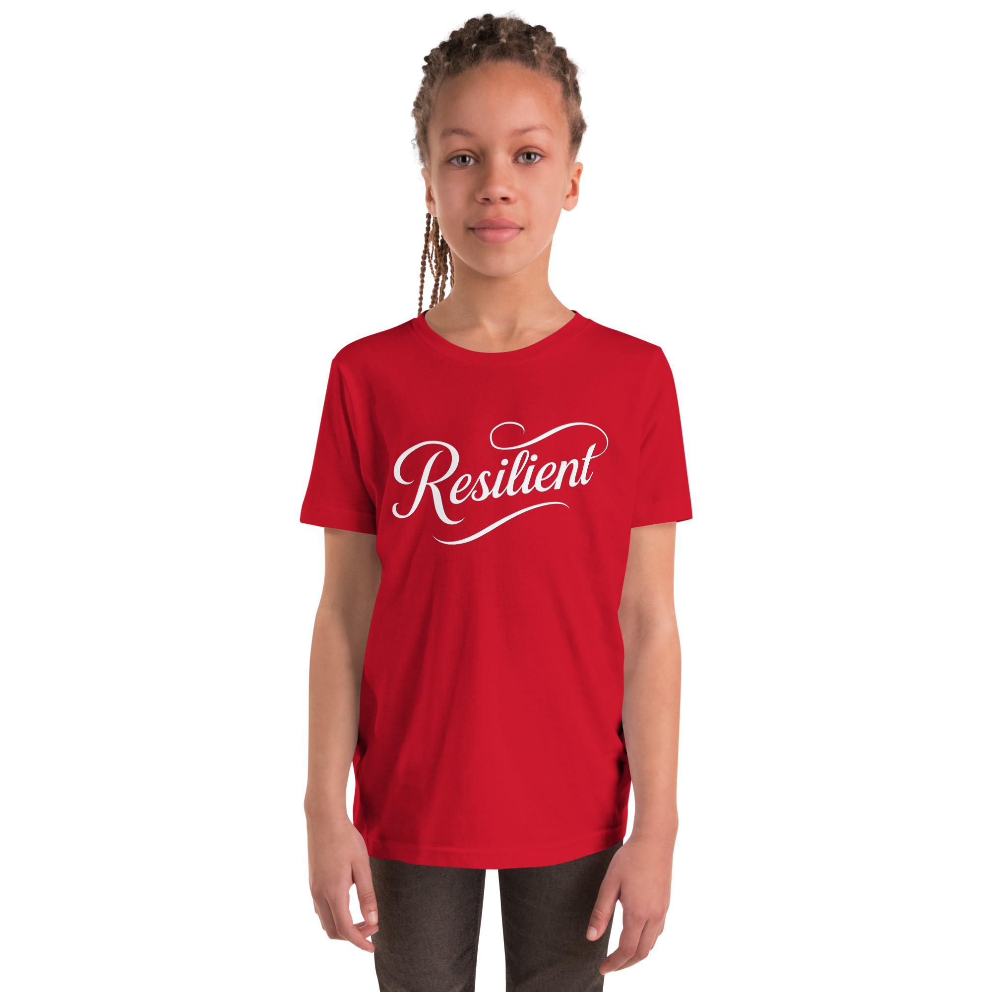 Logo and Slogan Youth Unisex Shirt - Image 9