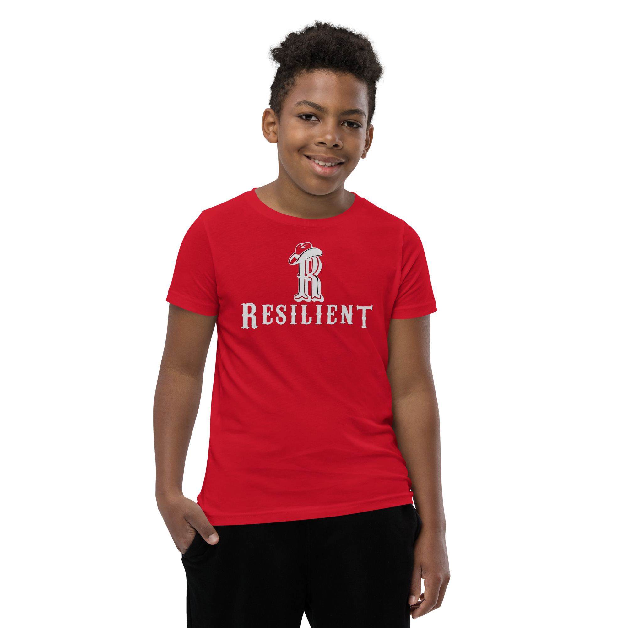 Western Logo and Slogan Youth Shirt - Image 8