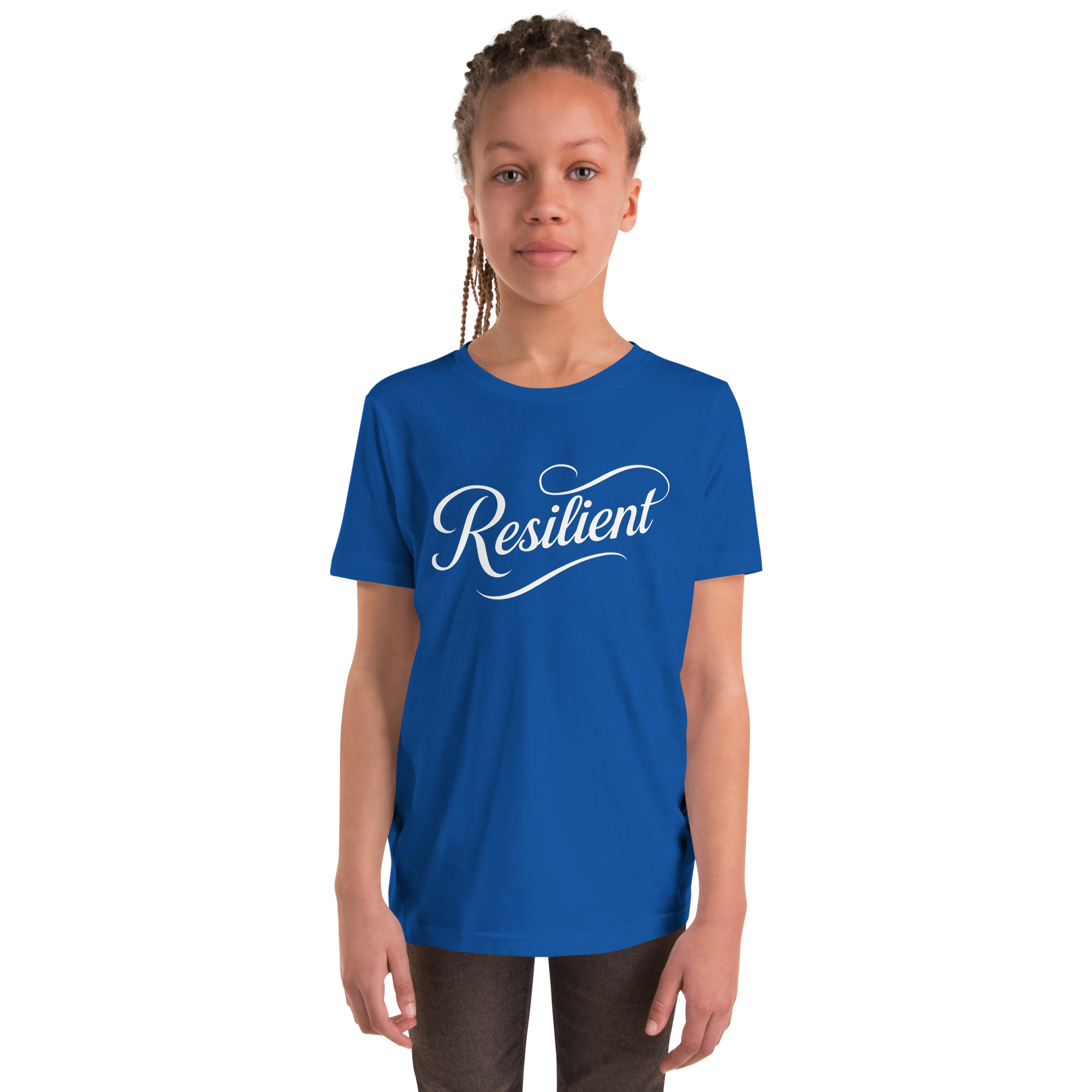 Logo and Slogan Youth Unisex Shirt - Image 11